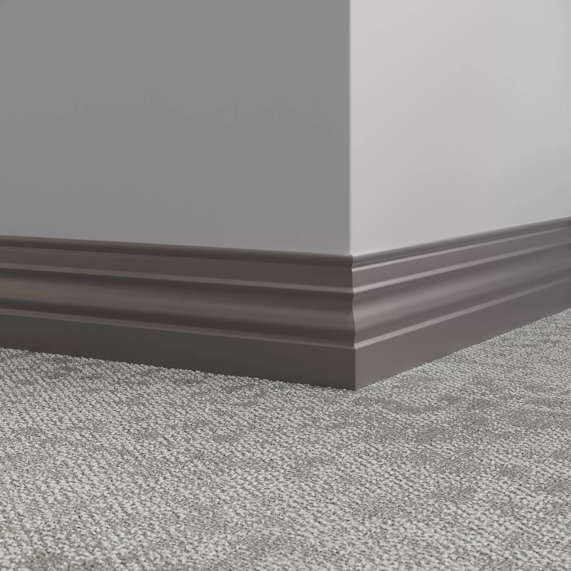 Tarkett / Johnsonite Millwork Diplomat 4-1/2" 197 Shaded 4.5" x 8' by 3/8" (48 LF/box)