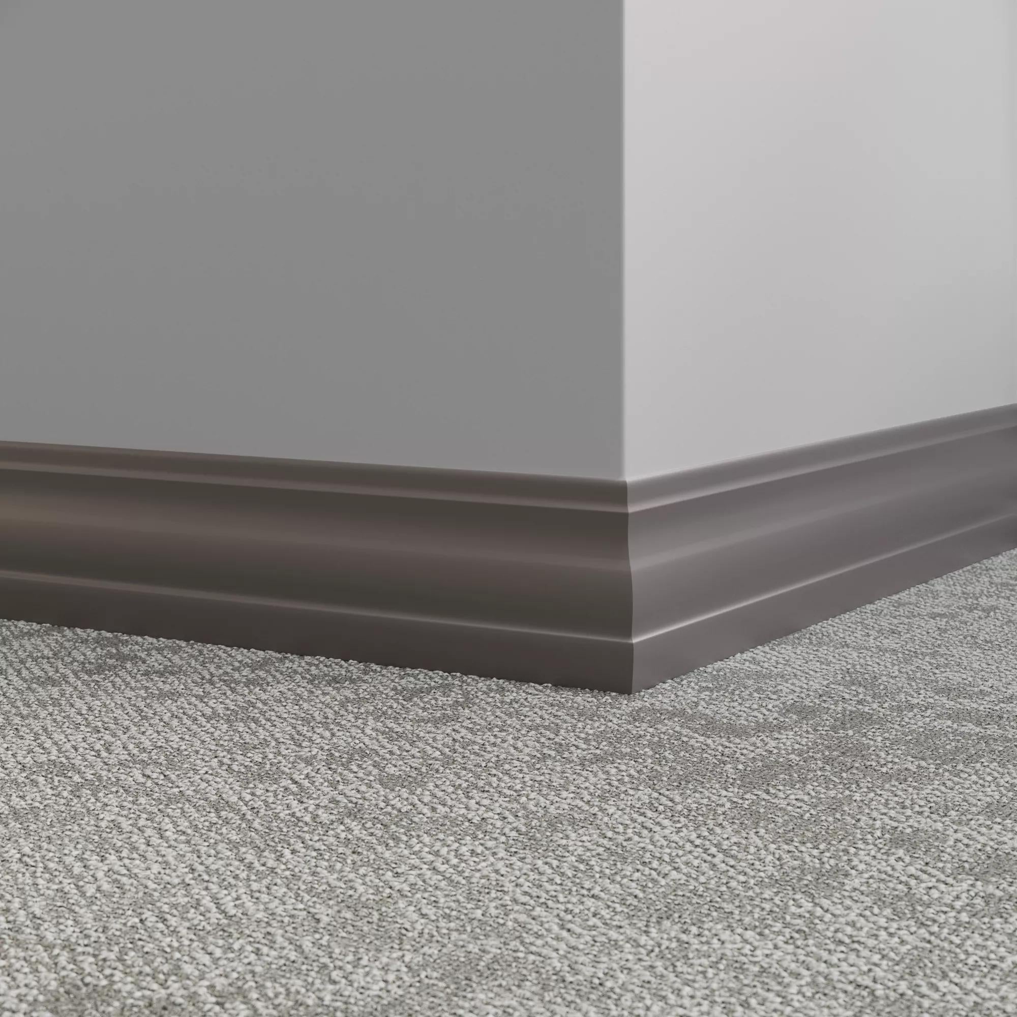 Tarkett / Johnsonite Millwork Delineate 4-1/4" 197 Shaded 4.25" x 8' by 3/8" (48 LF/box)