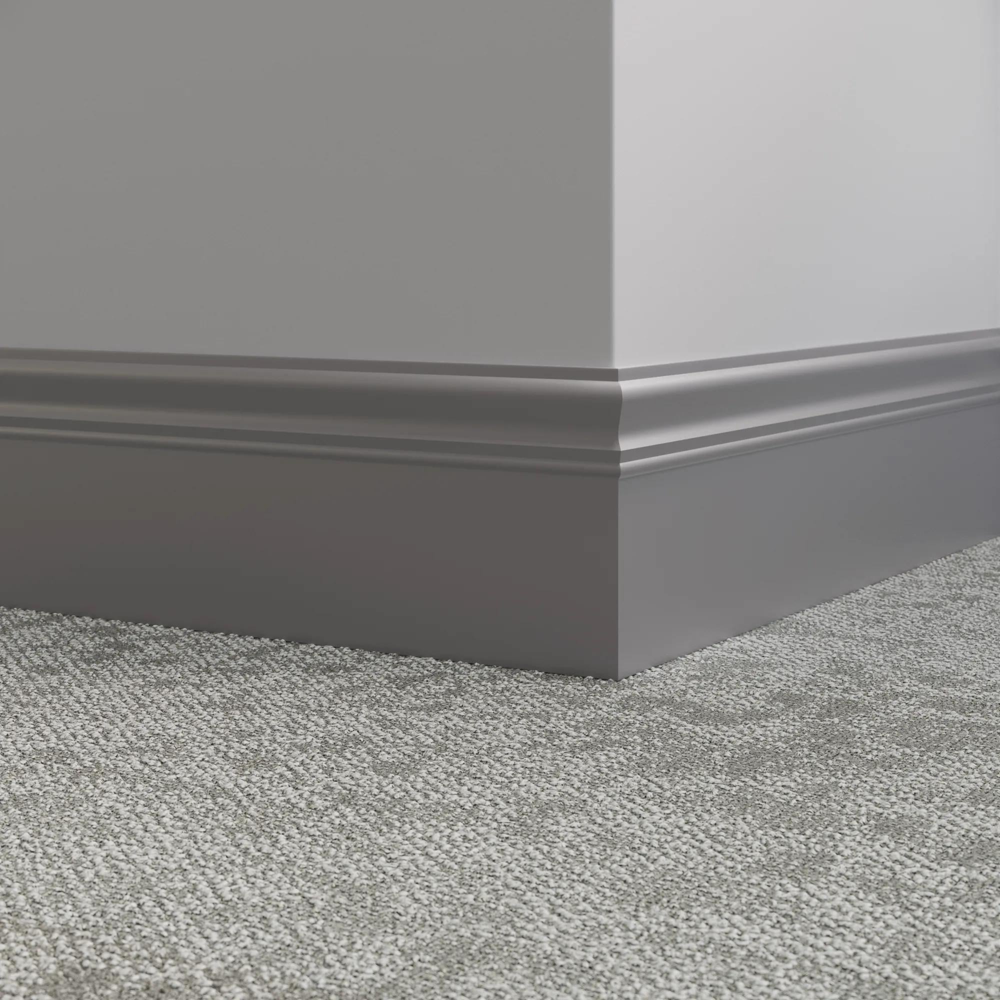 Tarkett / Johnsonite Millwork Monarch 6" 178 Ironstone 6" x 8' by 3/16" – product image showing size, style, and brand details.