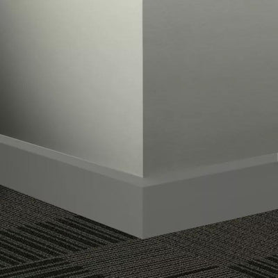 Tarkett / Johnsonite Millwork Oblique 3" 20 Charcoal 3" x 8' by 3/8" (56 LF/box)