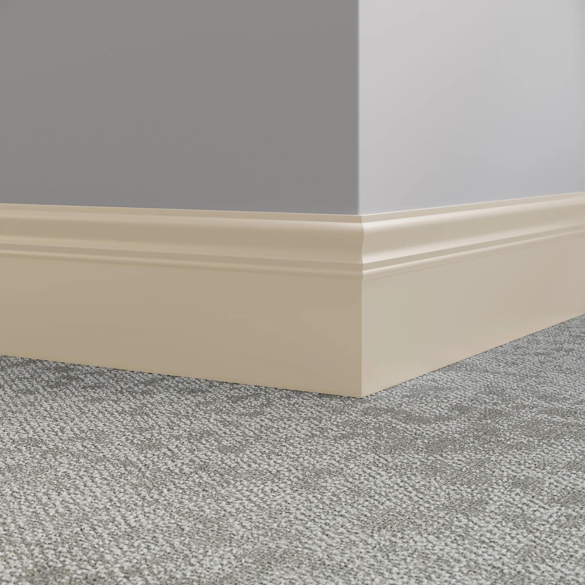 Tarkett / Johnsonite Millwork Monarch 6" 22 Pearl 6" x 8' by 3/16" – product image showing size, style, and brand details.