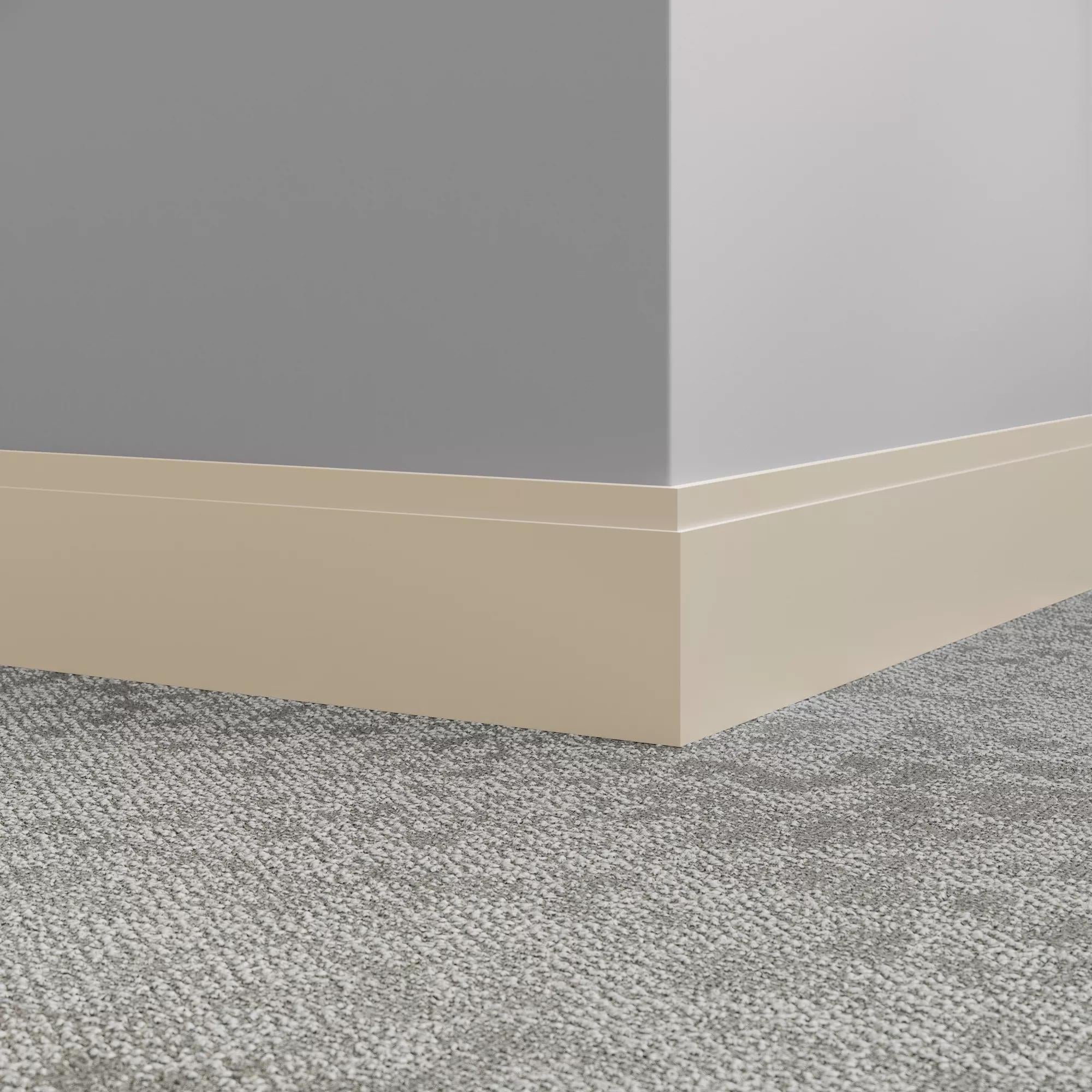 Tarkett / Johnsonite Millwork Equinox 4-1/2" 22 Pearl 4.5" x 8' by 3/8" (40 LF/box)