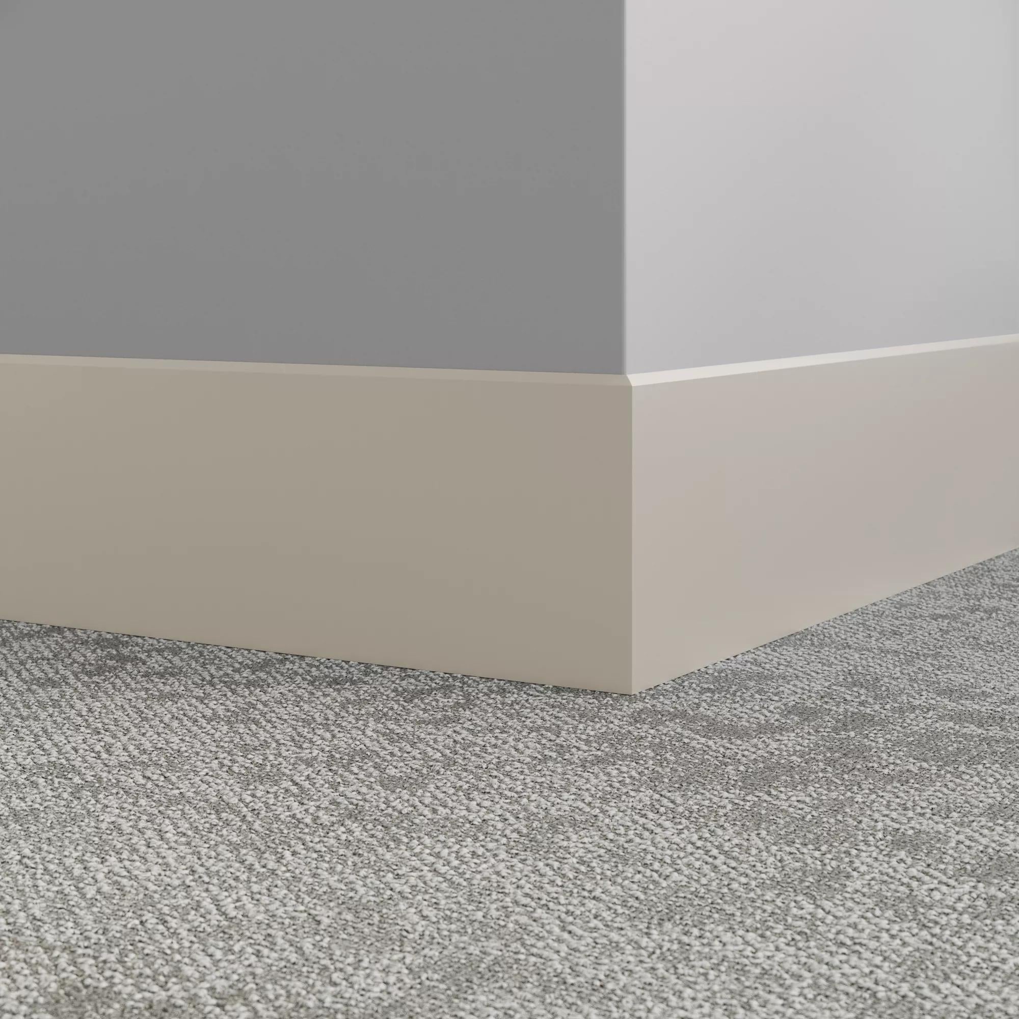 Tarkett / Johnsonite Millwork Exhibit 6" 24 Grey Haze 6" x 8' by 1/4"