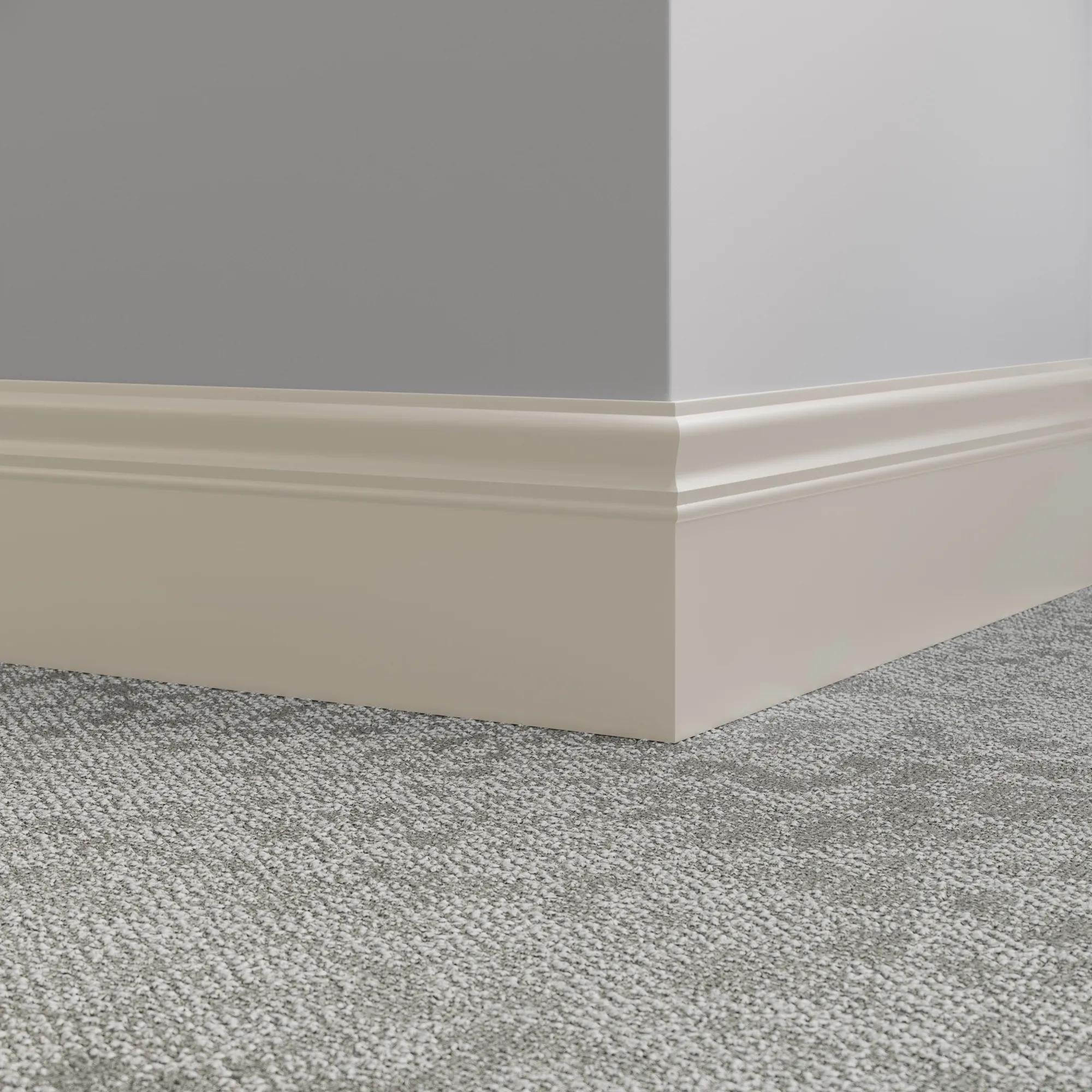 Tarkett / Johnsonite Millwork Monarch 6" 24 Grey Haze 6" x 8' by 3/16" – product image showing size, style, and brand details.