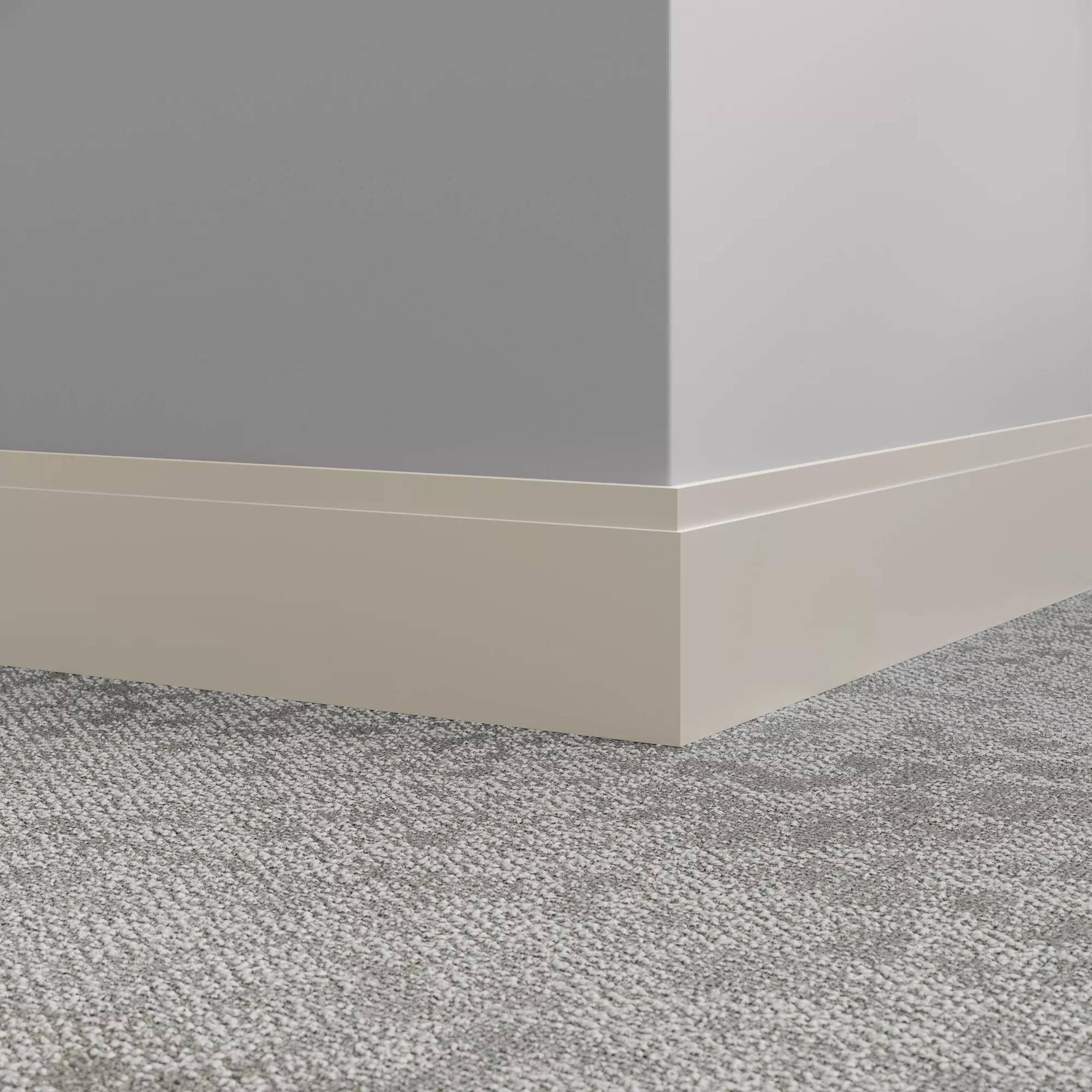 Tarkett / Johnsonite Millwork Equinox 4-1/2" 24 Grey Haze 4.5" x 8' by 3/8" (40 LF/box)