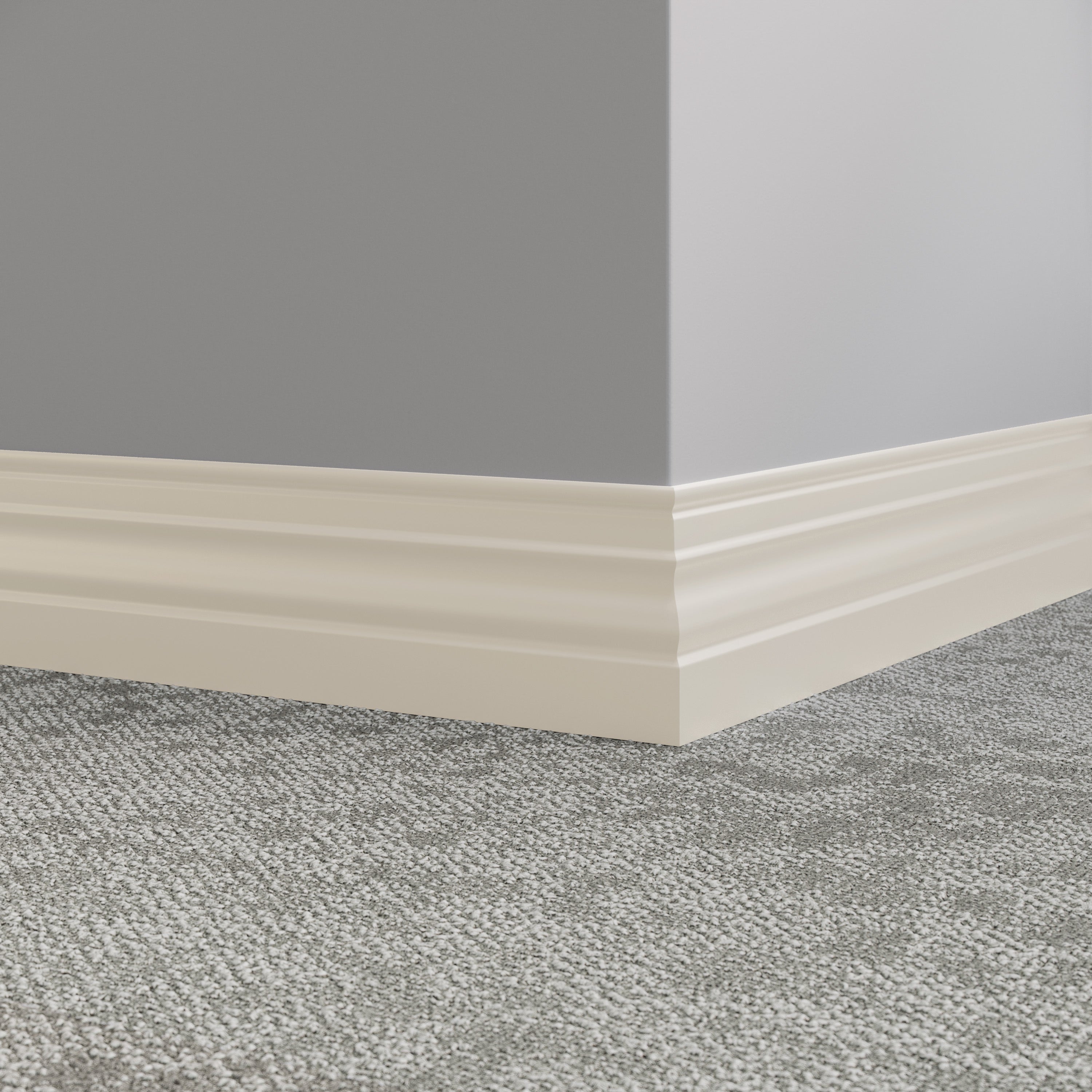 Tarkett / Johnsonite Millwork Diplomat 4-1/2" 27 Mist 4.5" x 8' by 3/8" (48 LF/box)