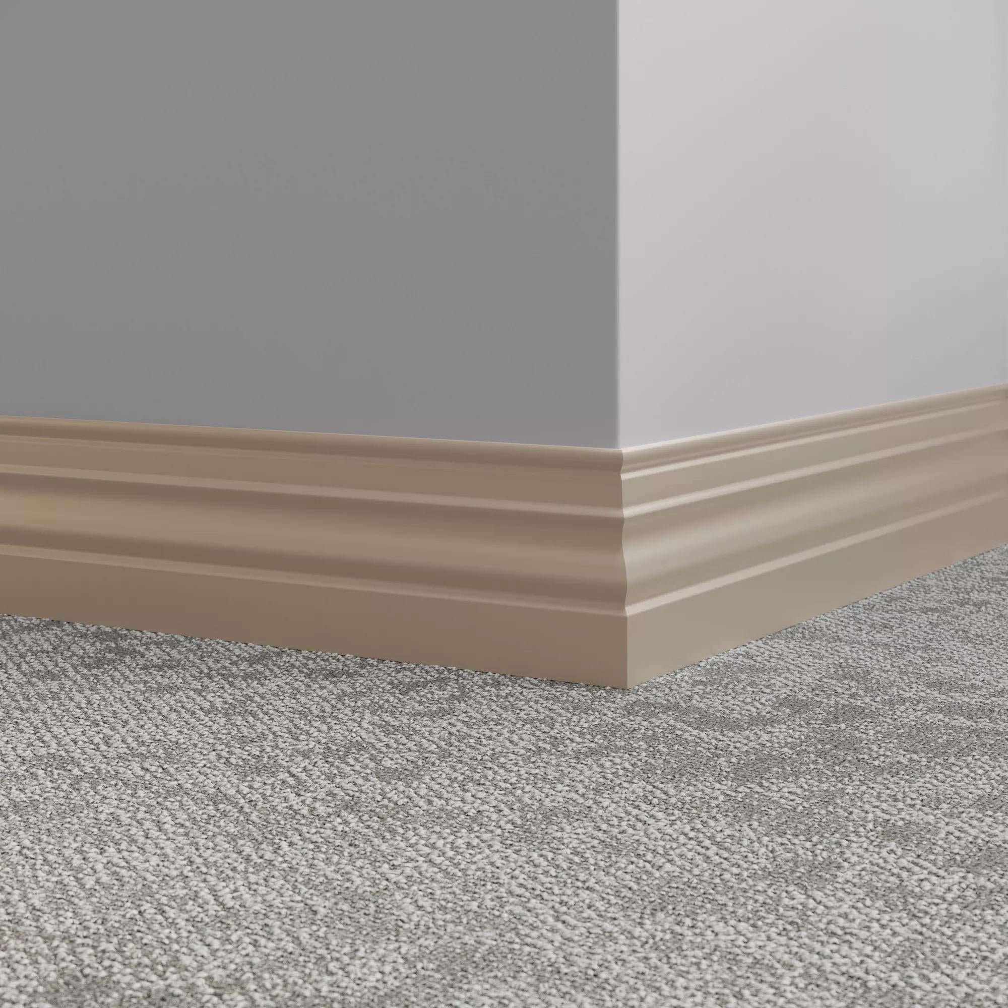 Tarkett / Johnsonite Millwork Diplomat 4-1/2" 280 Shoreline 4.5" x 8' by 3/8" (48 LF/box)