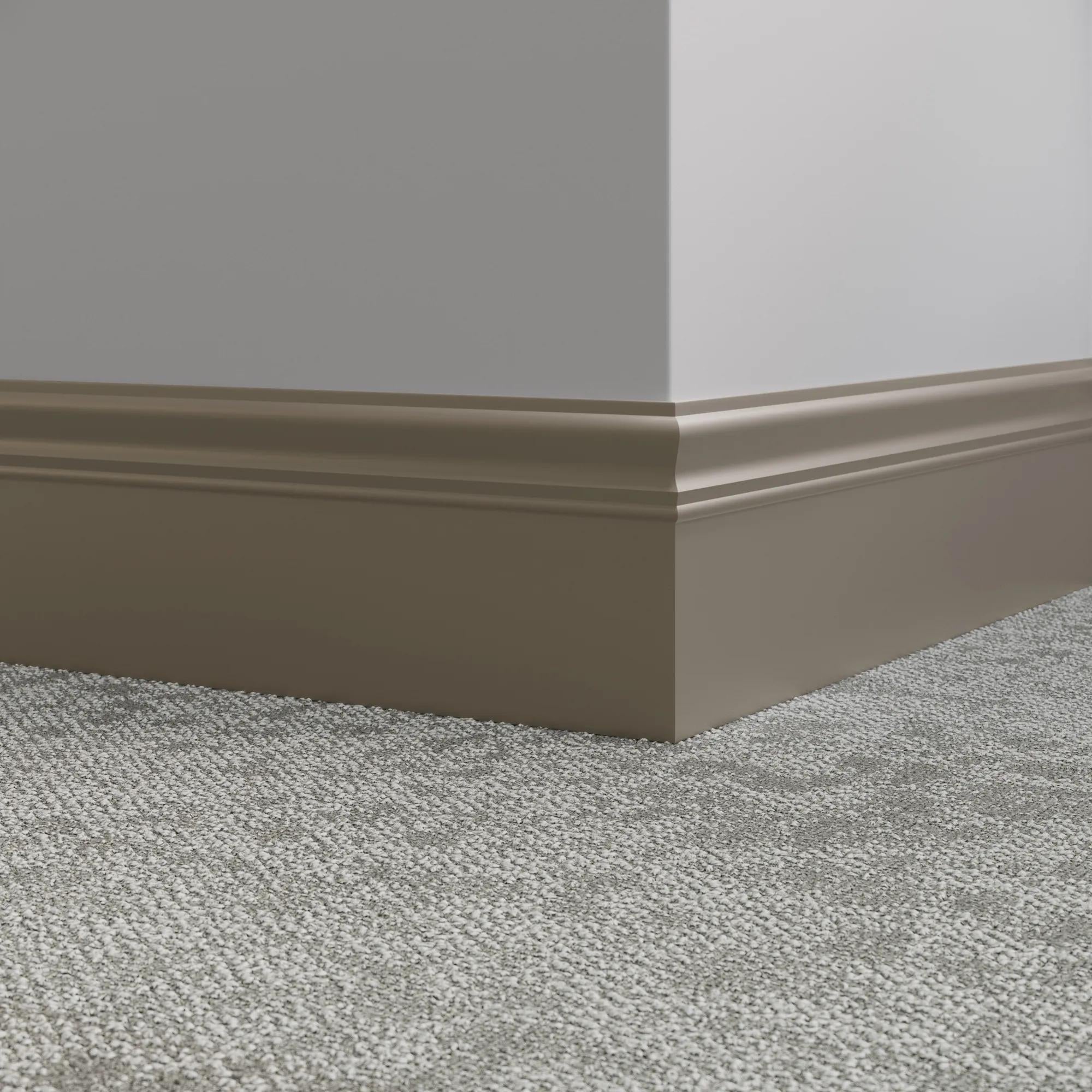 Tarkett / Johnsonite Millwork Monarch 6" 281 Grizzly 6" x 8' by 3/16" – product image showing size, style, and brand details.
