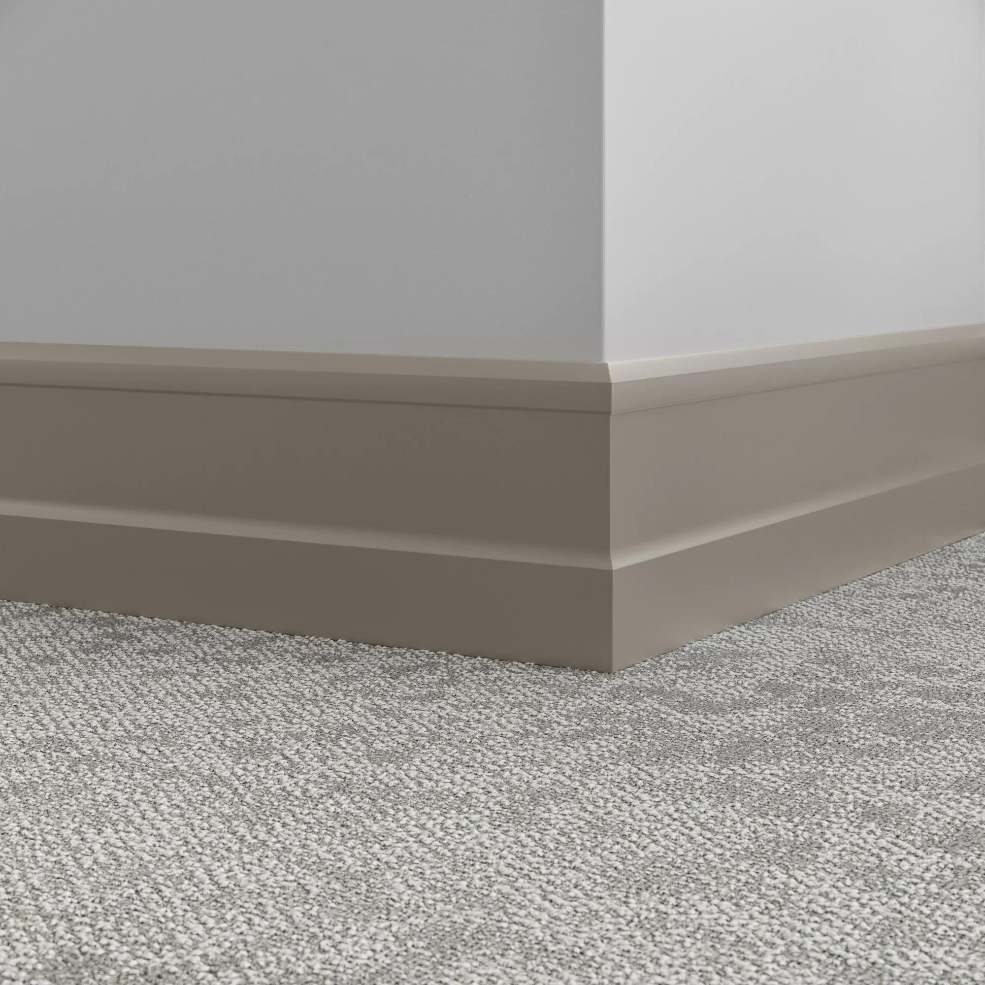 Tarkett / Johnsonite Millwork Recessed 6" 281 Grizzly 6" x 8' by 0.35"