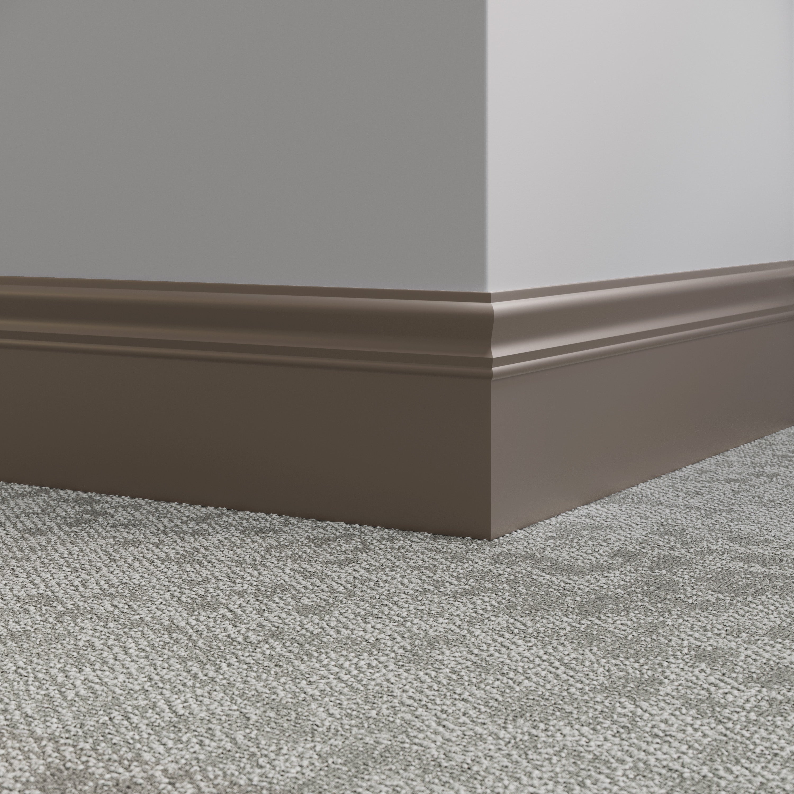 Tarkett / Johnsonite Millwork Monarch 6" 280 Shoreline 6" x 8' by 3/16" – product image showing size, style, and brand details.
