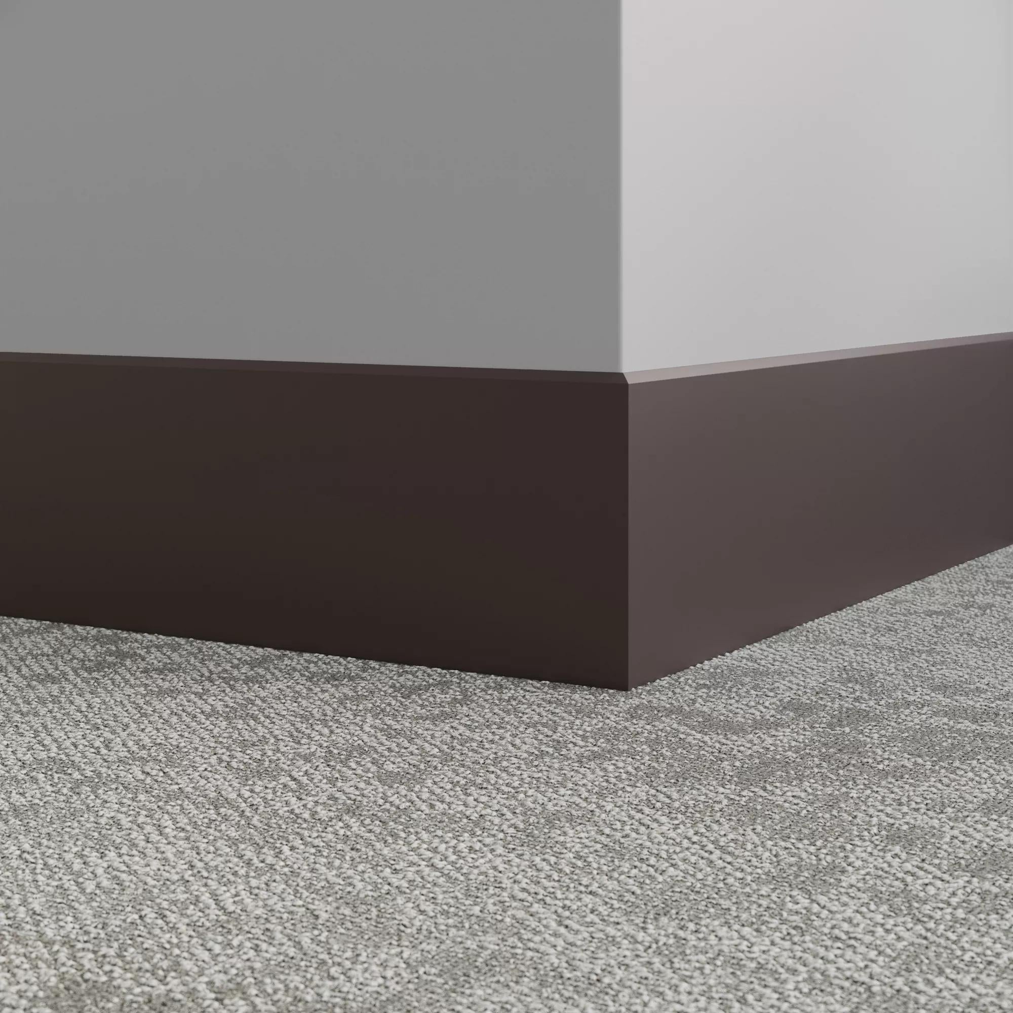 Tarkett / Johnsonite Millwork Exhibit 6" 284 Ganache 6" x 8' by 1/4"