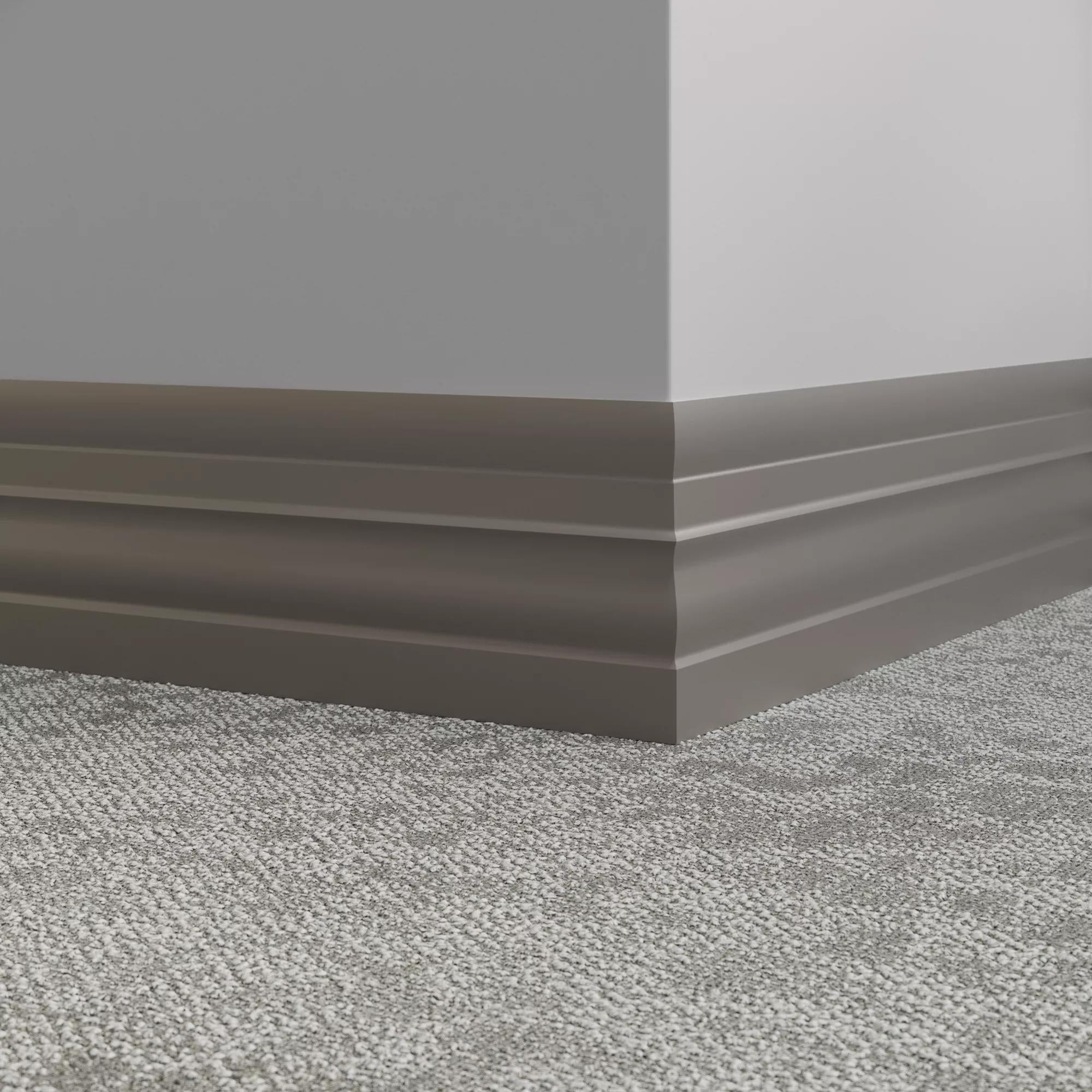 Tarkett / Johnsonite Millwork Attache 6" 29 Moon Rock 6" x 8' by 1/4" (64 LF/box)