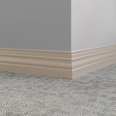 Tarkett / Johnsonite Millwork Diplomat 4-1/2" 31 Zephyr 4.5" x 8' by 3/8" (48 LF/box)