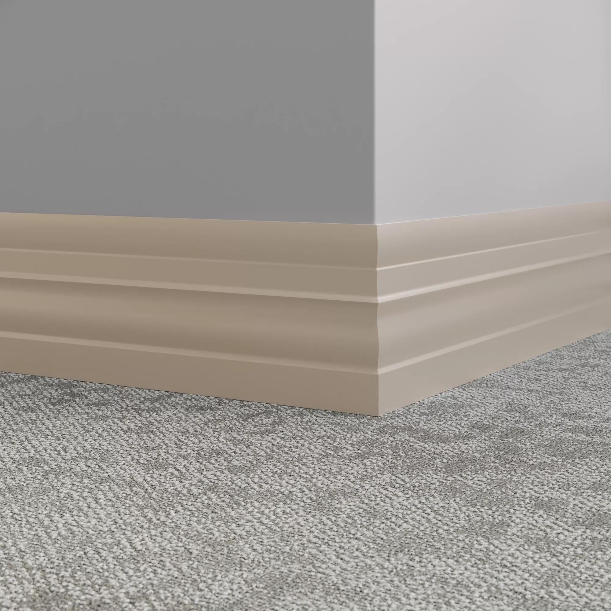 Tarkett / Johnsonite Millwork Attache 6" 31 Zephyr 6" x 8' by 1/4" (64 LF/box)