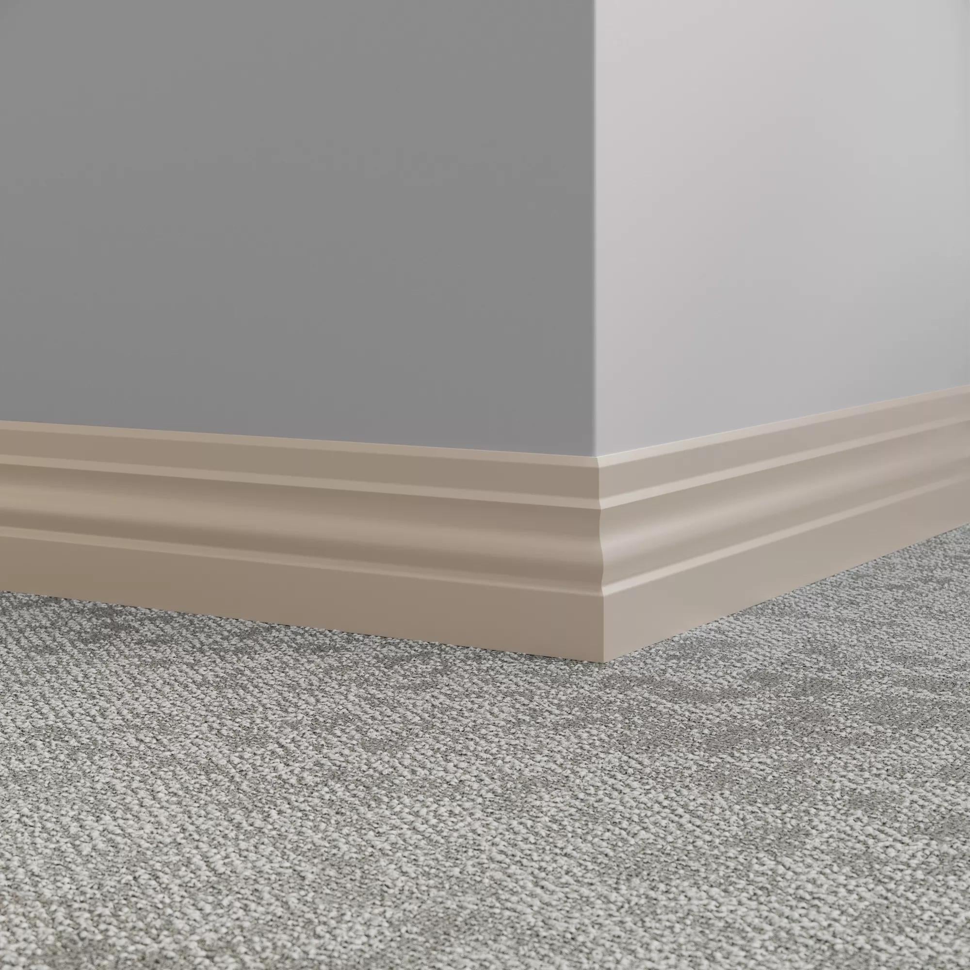 Tarkett / Johnsonite Millwork Ambassador 4" 31 Zephyr 4" x 8' by 3/8" (48 LF/box)