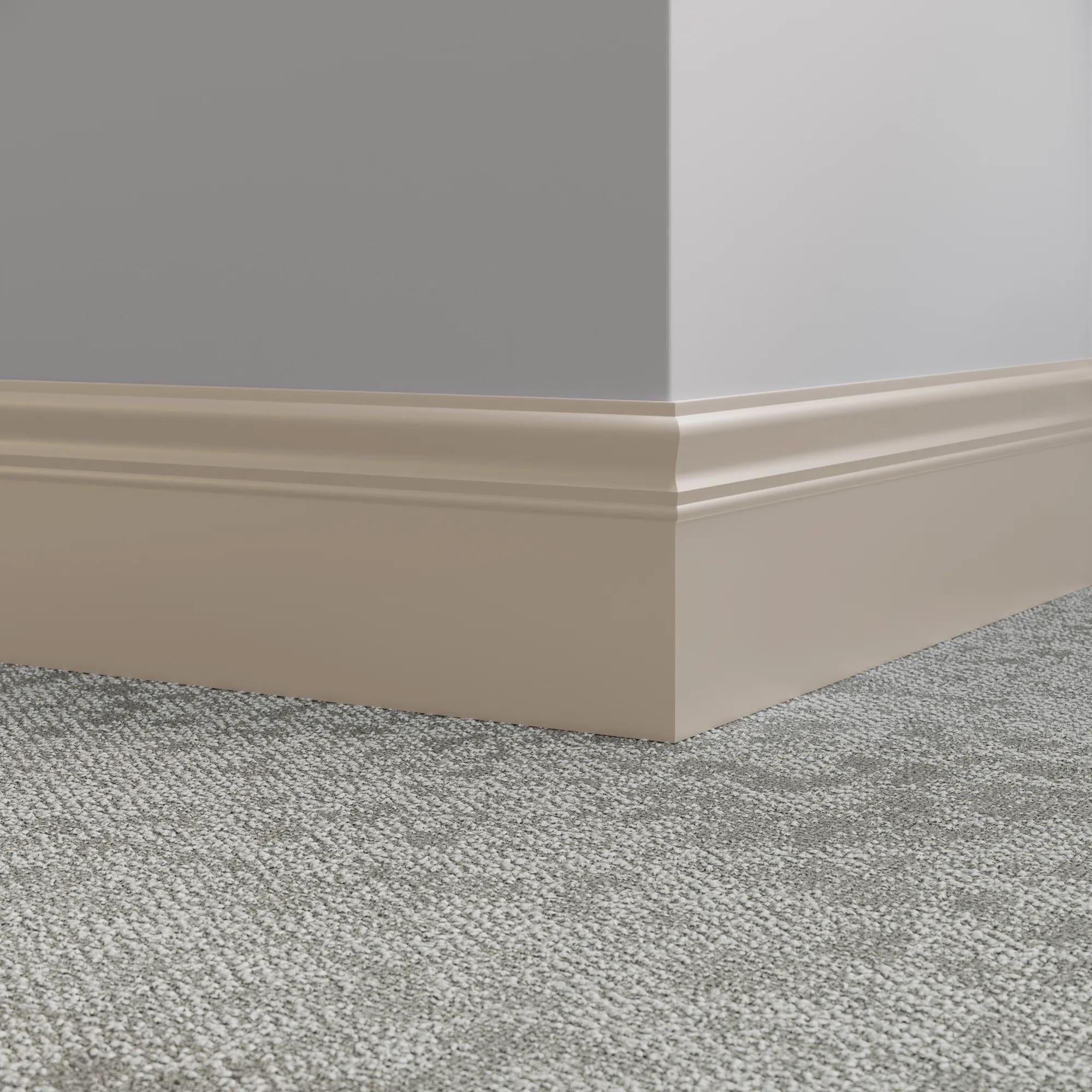 Tarkett / Johnsonite Millwork Monarch 6" 31 Zephyr 6" x 8' by 3/16" – product image showing size, style, and brand details.