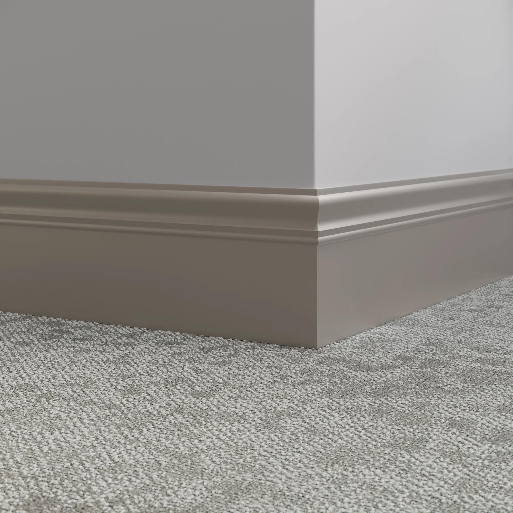 Tarkett / Johnsonite Millwork Monarch 6" 32 Pebble 6" x 8' by 3/16" – product image showing size, style, and brand details.