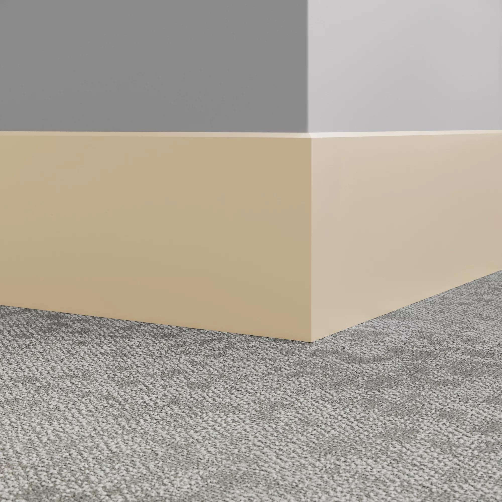 Tarkett / Johnsonite Millwork Exhibit 8" 34 Almond 8" x 8' by 1/4"