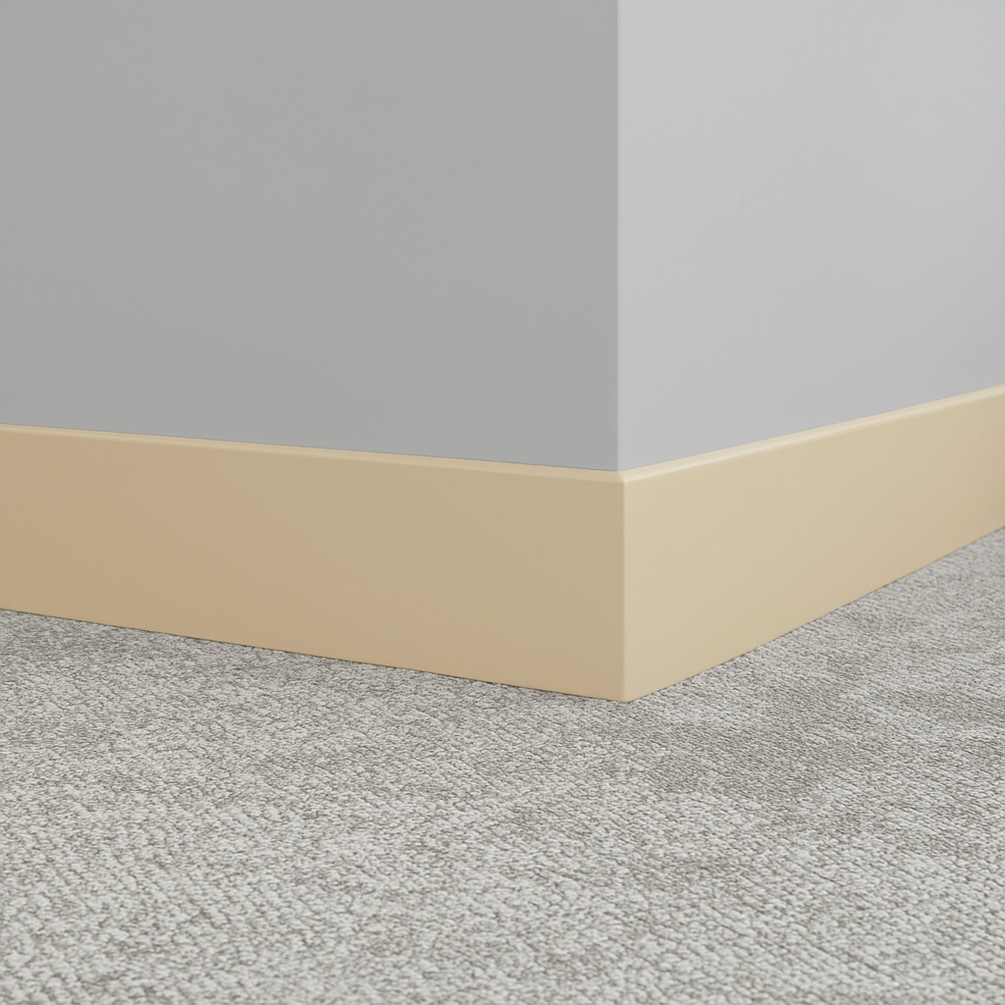 Tarkett / Johnsonite Millwork Exhibit 4.25" 34 Almond 4.25" x 8' by 1/4"