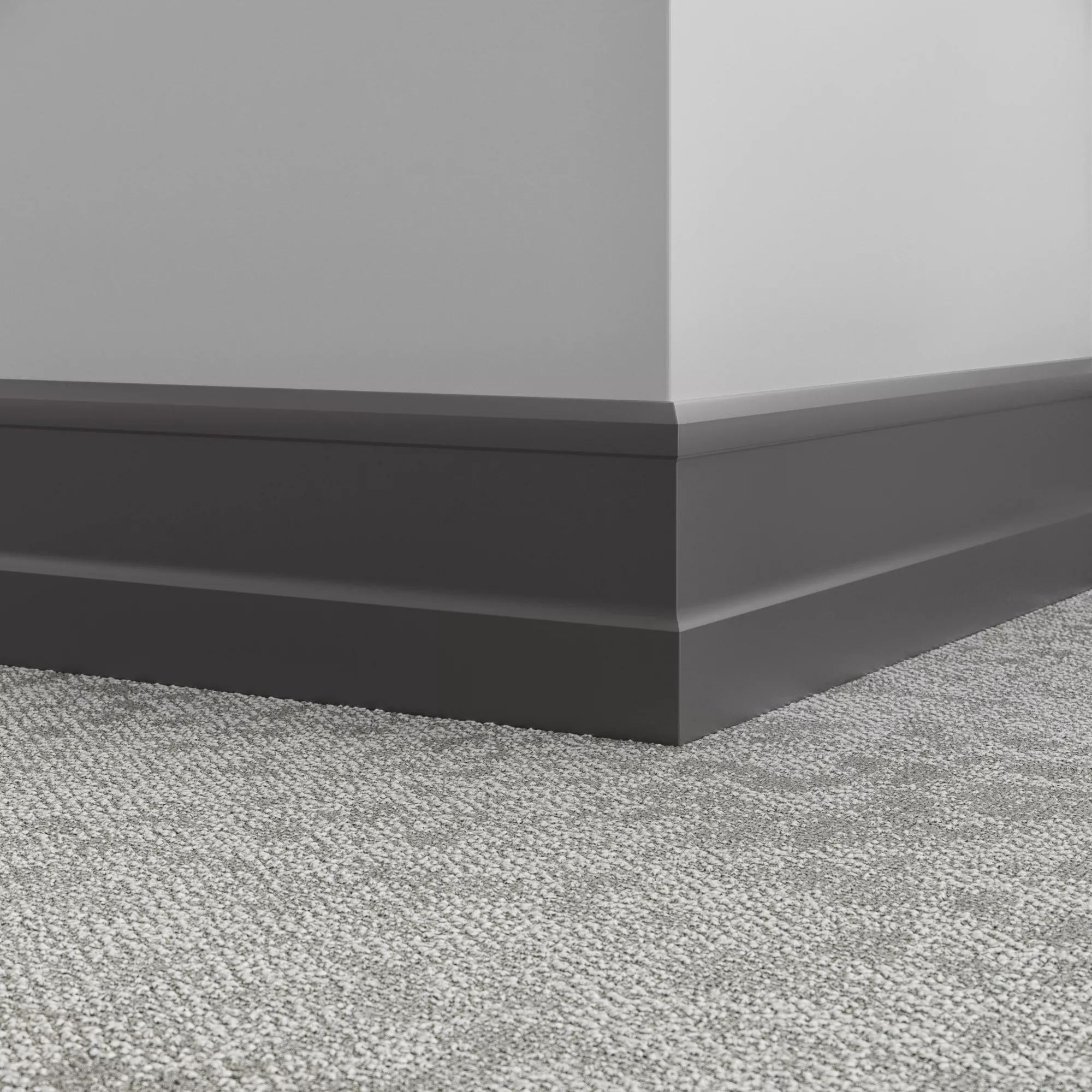 Tarkett / Johnsonite Millwork Recessed 6" 44 Dark Brown 6" x 8' by 0.35"