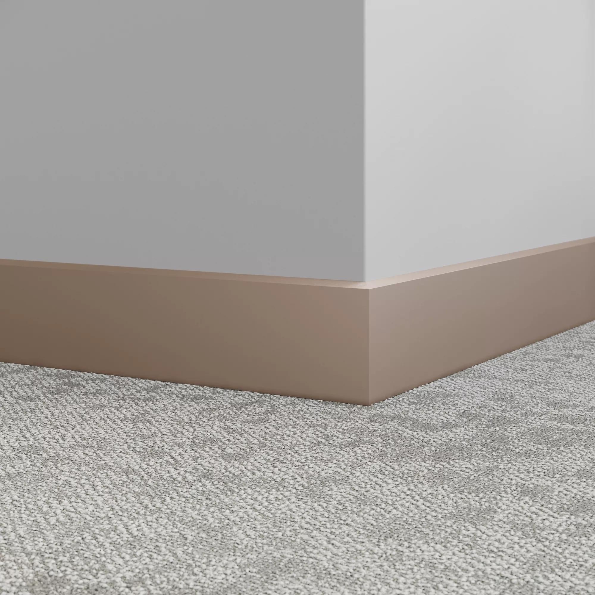 Tarkett / Johnsonite Millwork Exhibit 4.25" 45 Sandalwood 4.25" x 8' by 1/4"