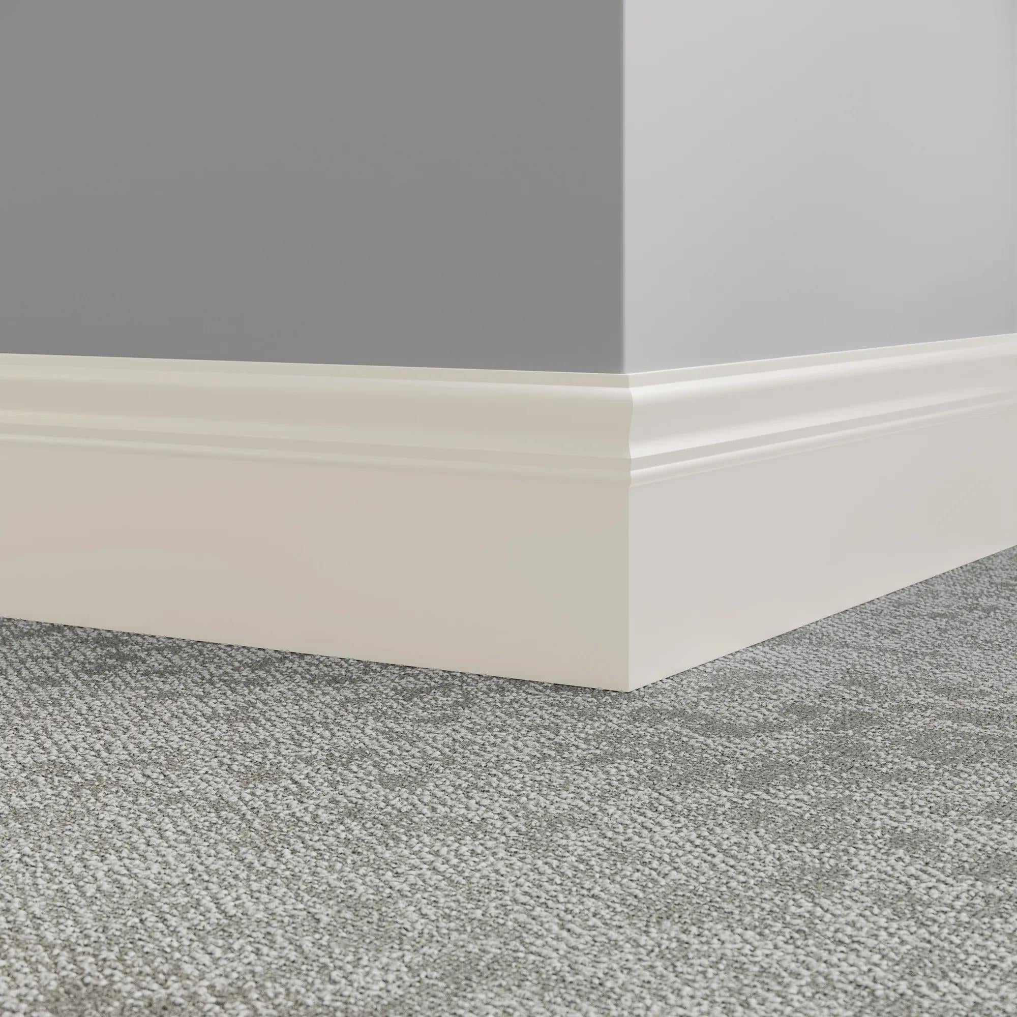 Tarkett / Johnsonite Millwork Monarch 6" 460 Cotton 6" x 8' by 3/16" – product image showing size, style, and brand details.