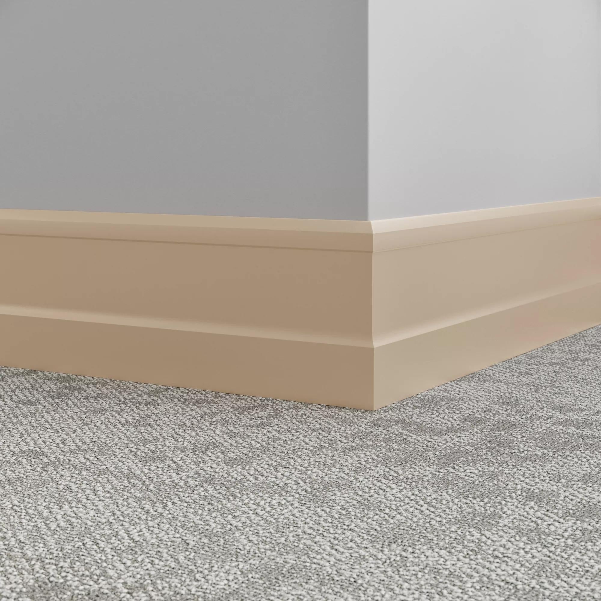 Tarkett / Johnsonite Millwork Recessed 6" 461 Wicker 6" x 8' by 0.35"