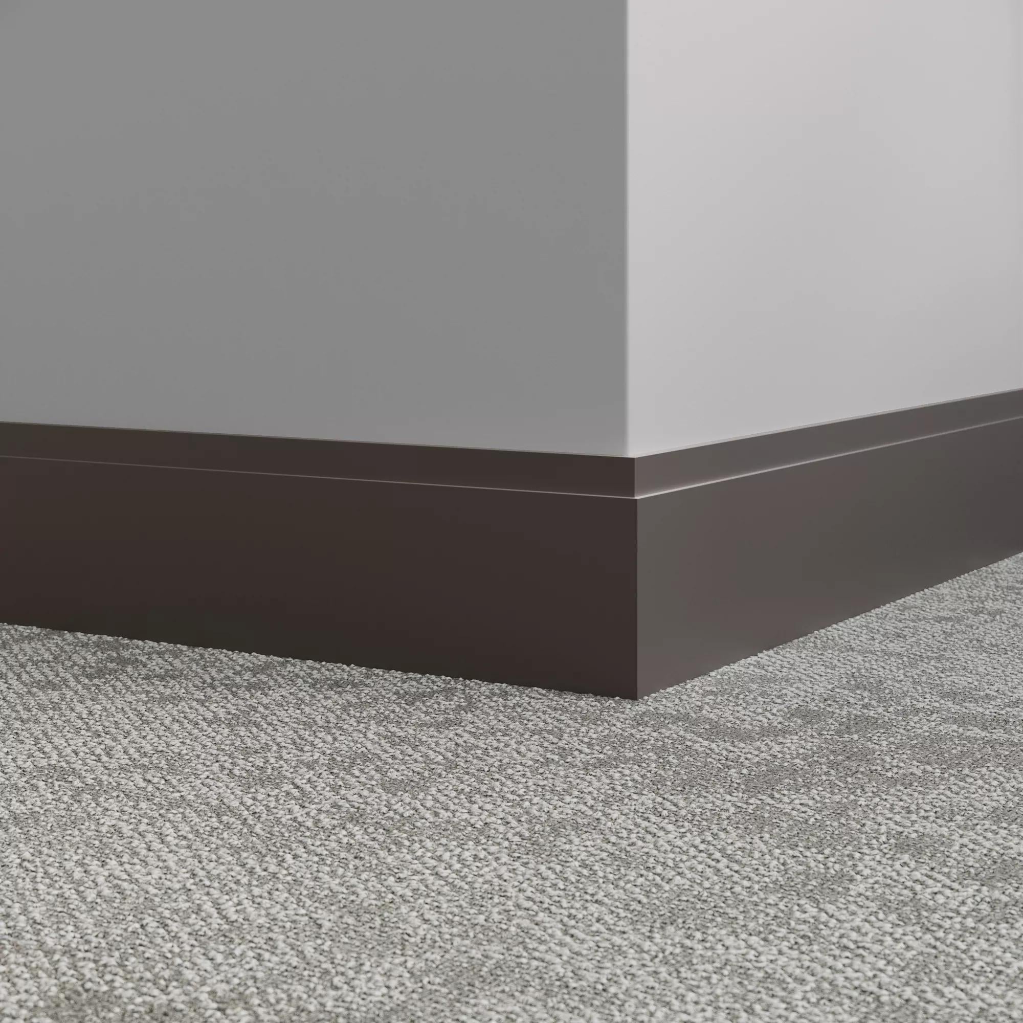 Tarkett / Johnsonite Millwork Equinox 4-1/2" 47 Brown 4.5" x 8' by 3/8" (40 LF/box)