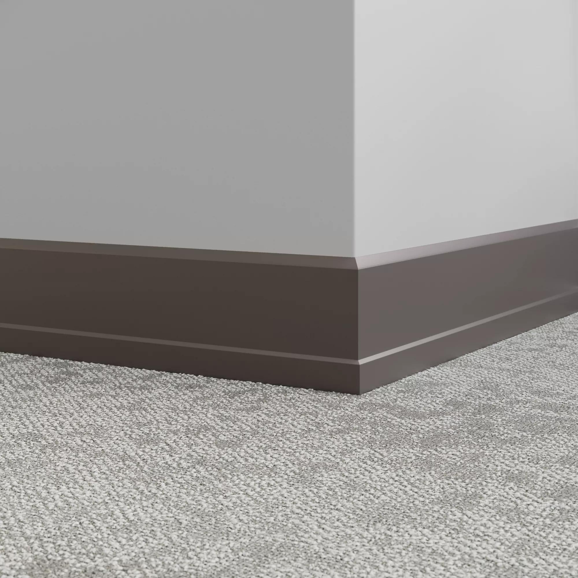 Tarkett / Johnsonite Millwork Stance 6" 47 Brown 6" x 8' by 0.35"
