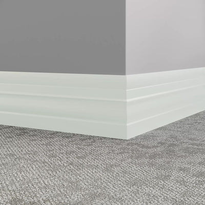 Tarkett / Johnsonite Millwork Attache 6" 50 White 6" x 8' by 1/4" (64 LF/box)
