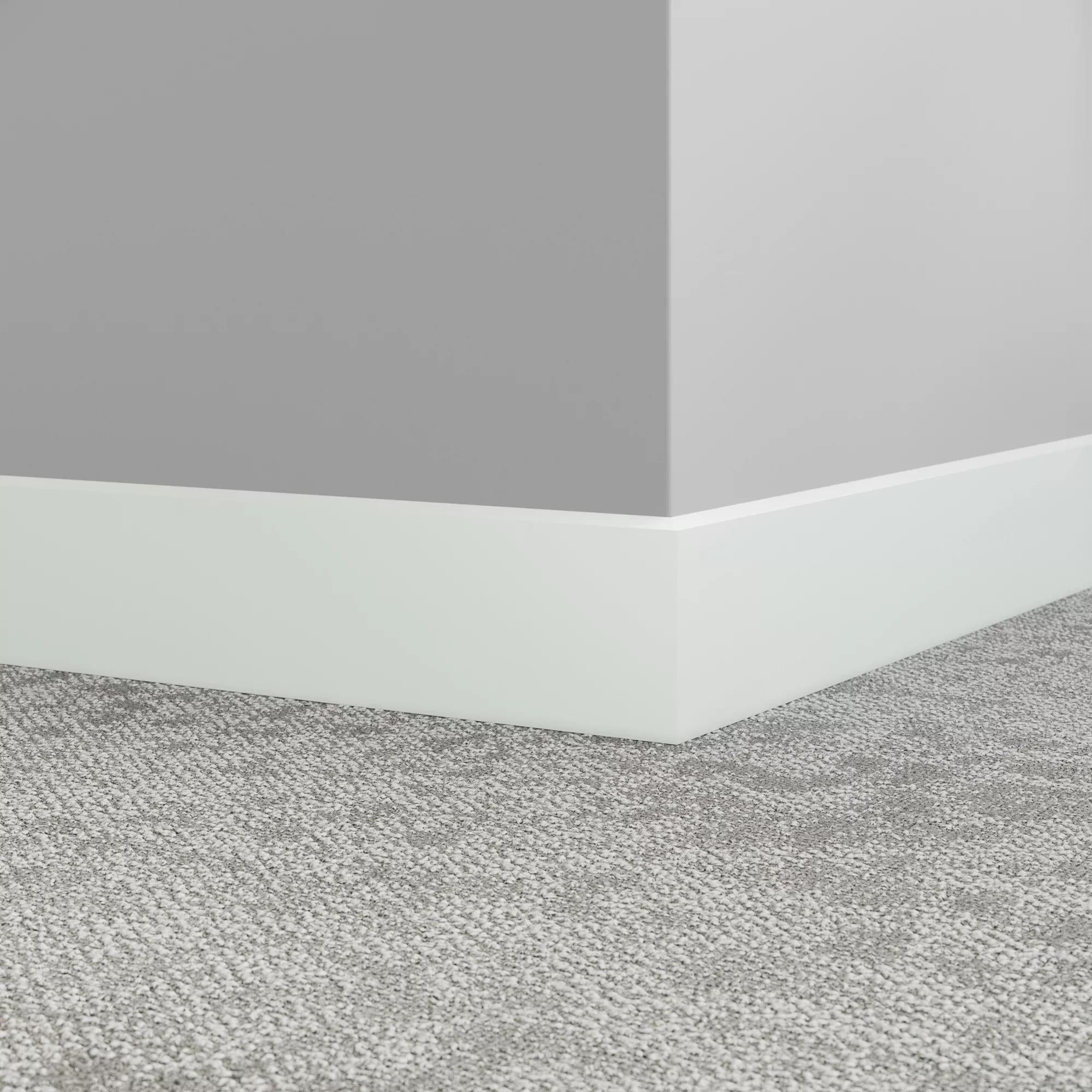 Tarkett / Johnsonite Millwork Exhibit 4.25" 50 White 4.25" x 8' by 1/4"