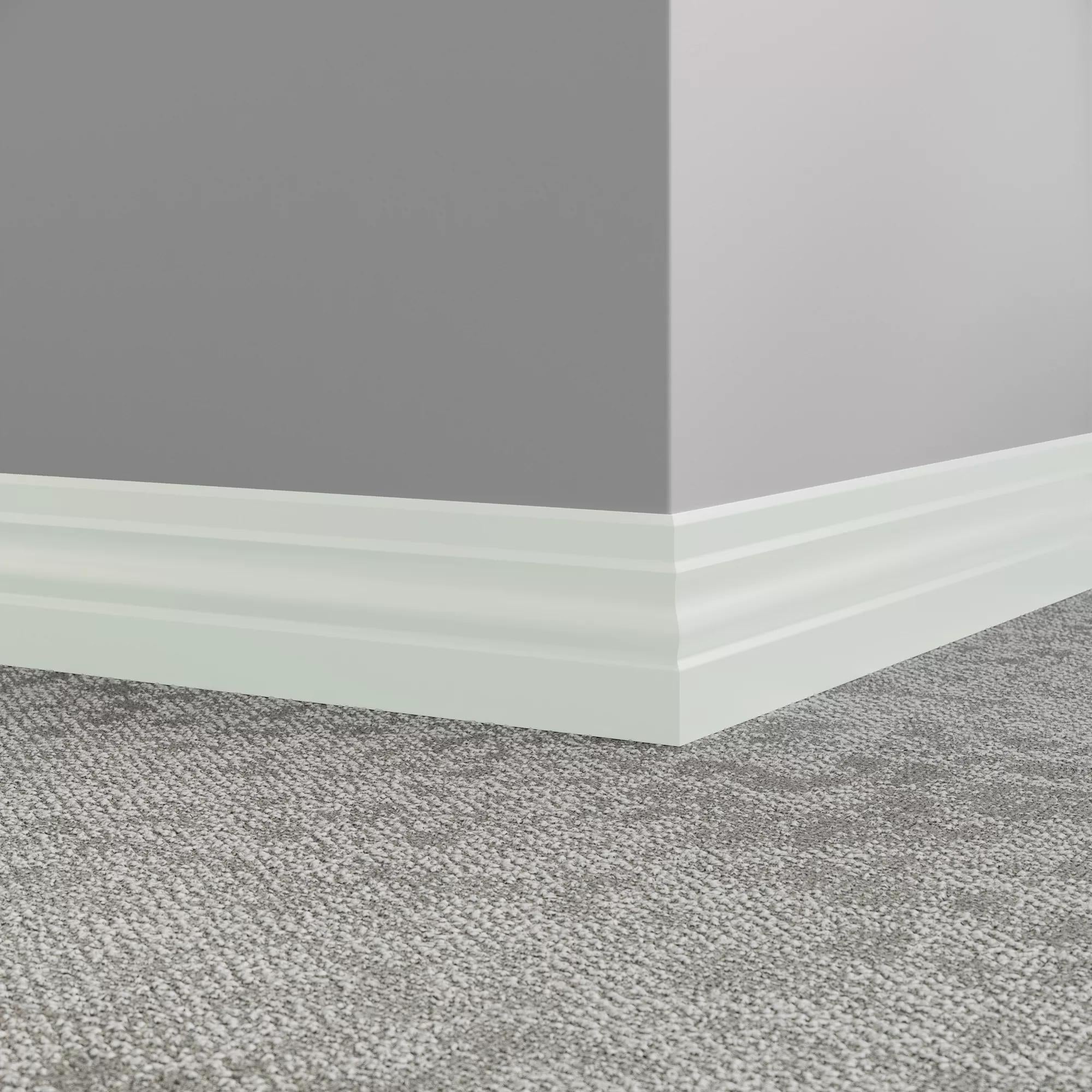 Tarkett / Johnsonite Millwork Ambassador 4" 50 White 4" x 8' by 3/8" (48 LF/box)