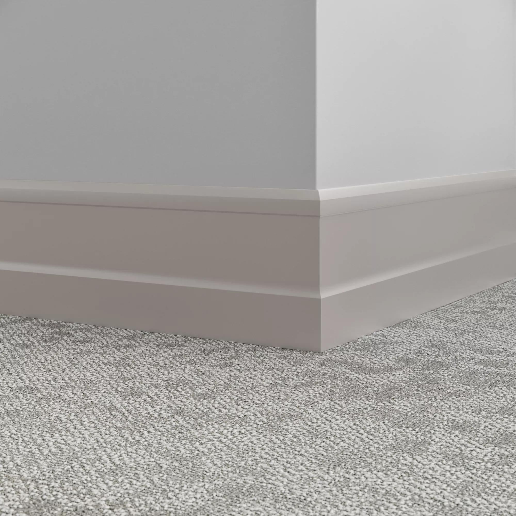 Tarkett / Johnsonite Millwork Recessed 6" 55 Silver Gray 6" x 8' by 0.35"