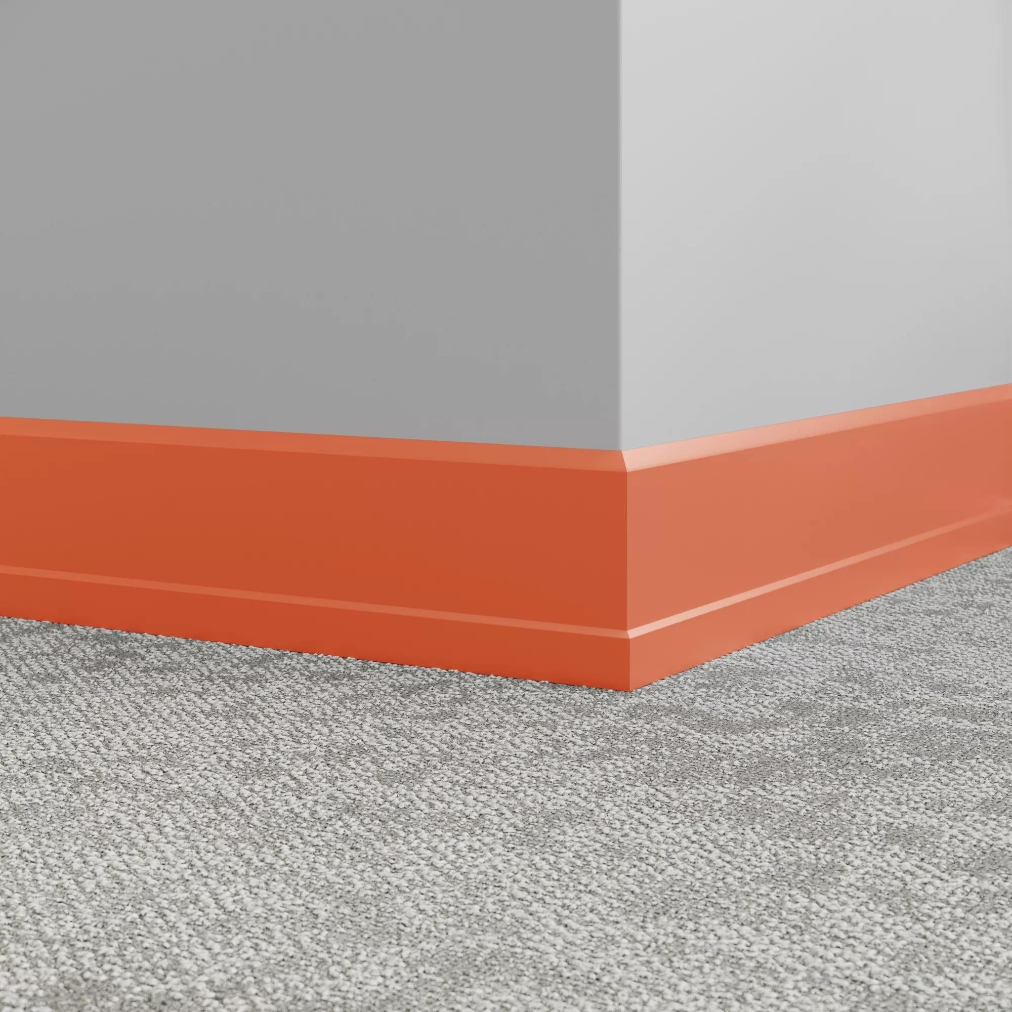 Tarkett / Johnsonite Millwork Stance 4.5" 62 Tangerine Tango 4.5" x 8' by 0.35"