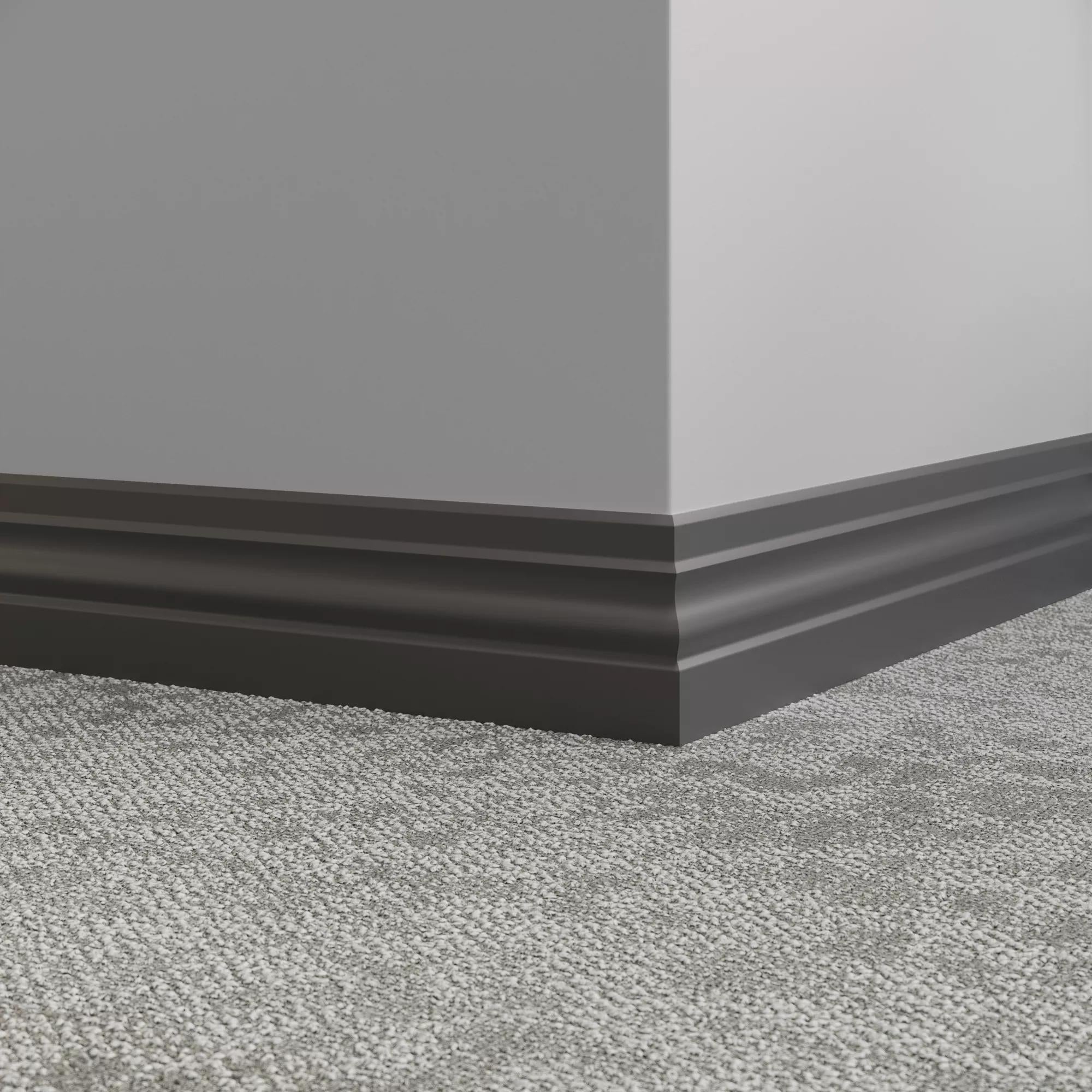 Tarkett / Johnsonite Millwork Ambassador 4" 63 Burnt Umber 4" x 8' by 3/8" (48 LF/box)