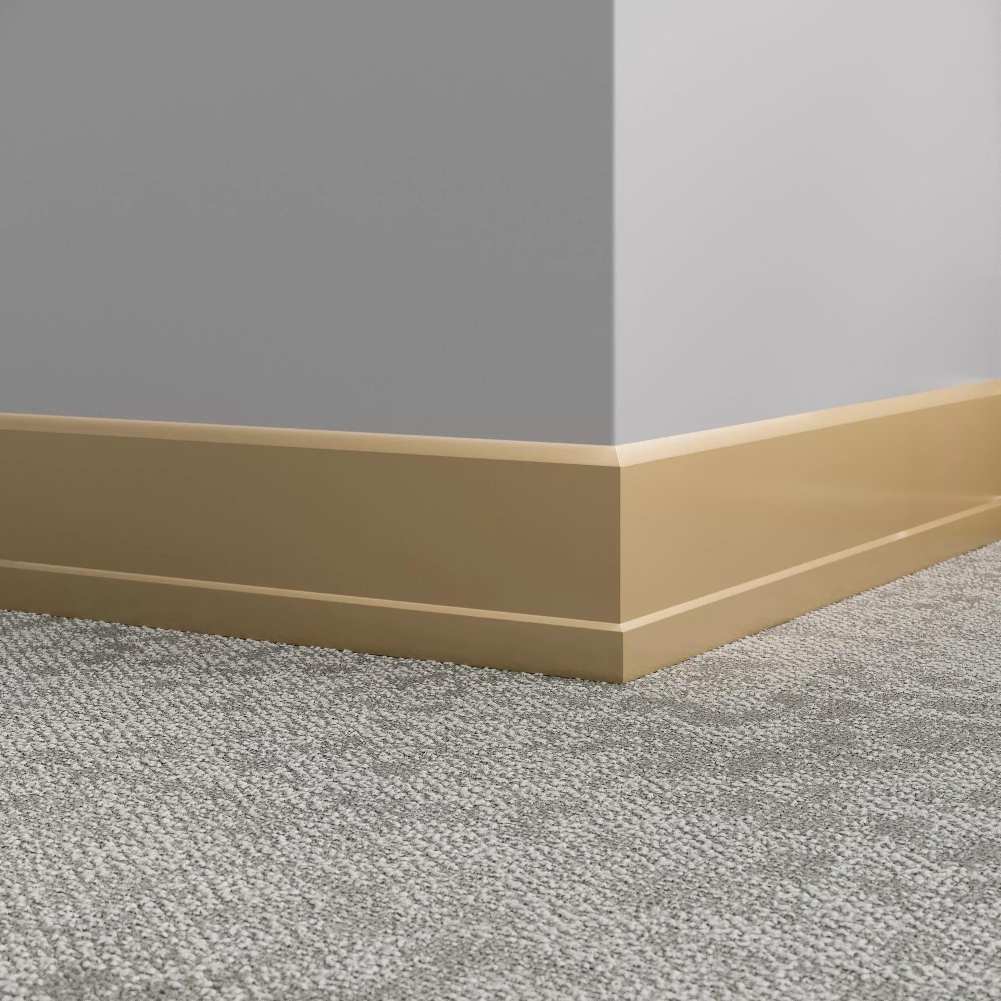 Tarkett / Johnsonite Millwork Stance 6" 67 Old Gold 6" x 8' by 0.35"