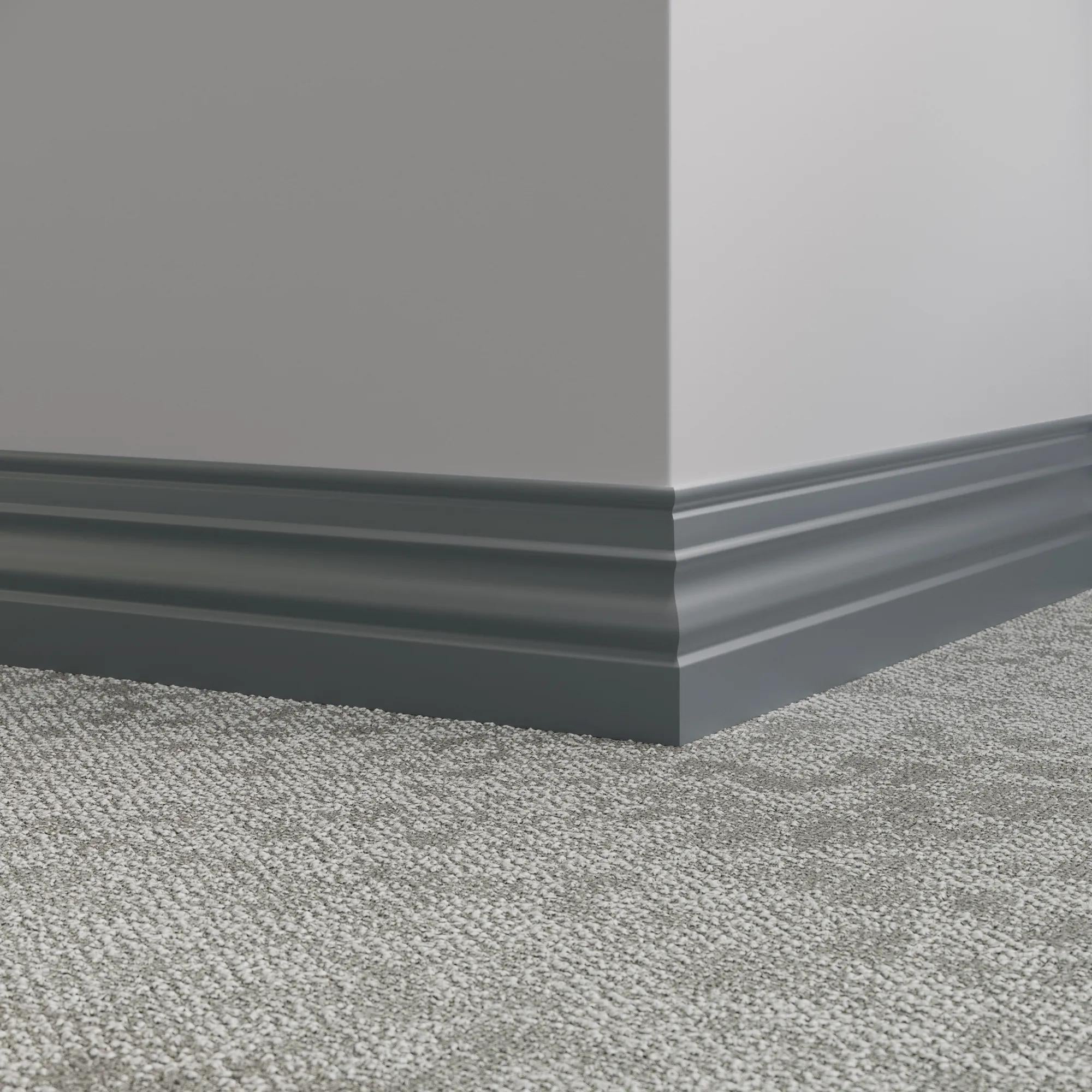 Tarkett / Johnsonite Millwork Diplomat 4-1/2" 71 Storm Cloud 4.5" x 8' by 3/8" (48 LF/box)