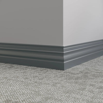 Tarkett / Johnsonite Millwork Diplomat 4-1/2" 71 Storm Cloud 4.5" x 8' by 3/8" (48 LF/box)