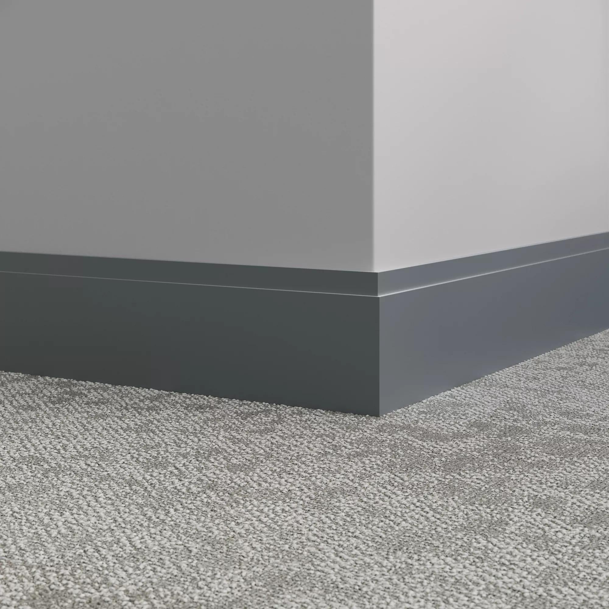 Tarkett / Johnsonite Millwork Equinox 4-1/2" 71 Storm Cloud 4.5" x 8' by 3/8" (40 LF/box)