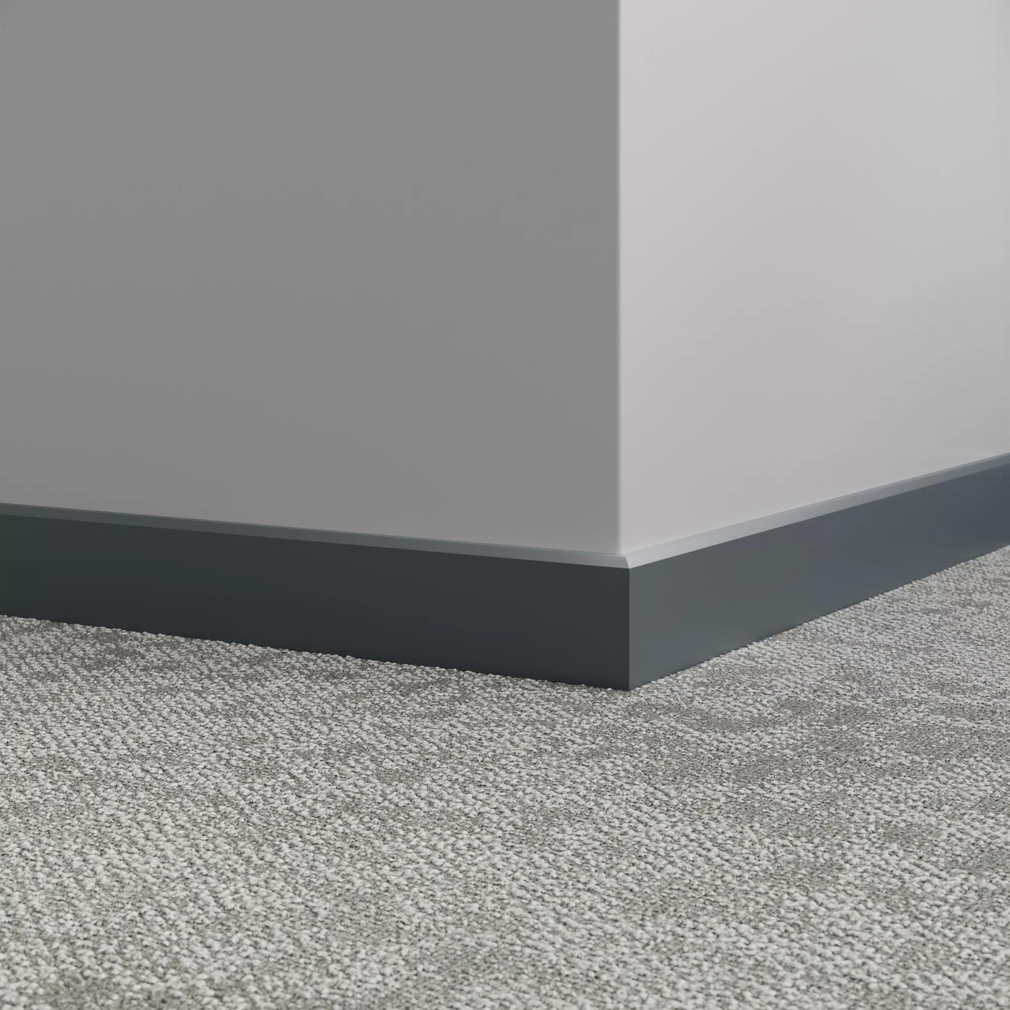 Tarkett / Johnsonite Millwork Mandalay 2-1/2" 72 Harbour 2.5" x 8' by 3/8" – product image showing size, style, and brand details.