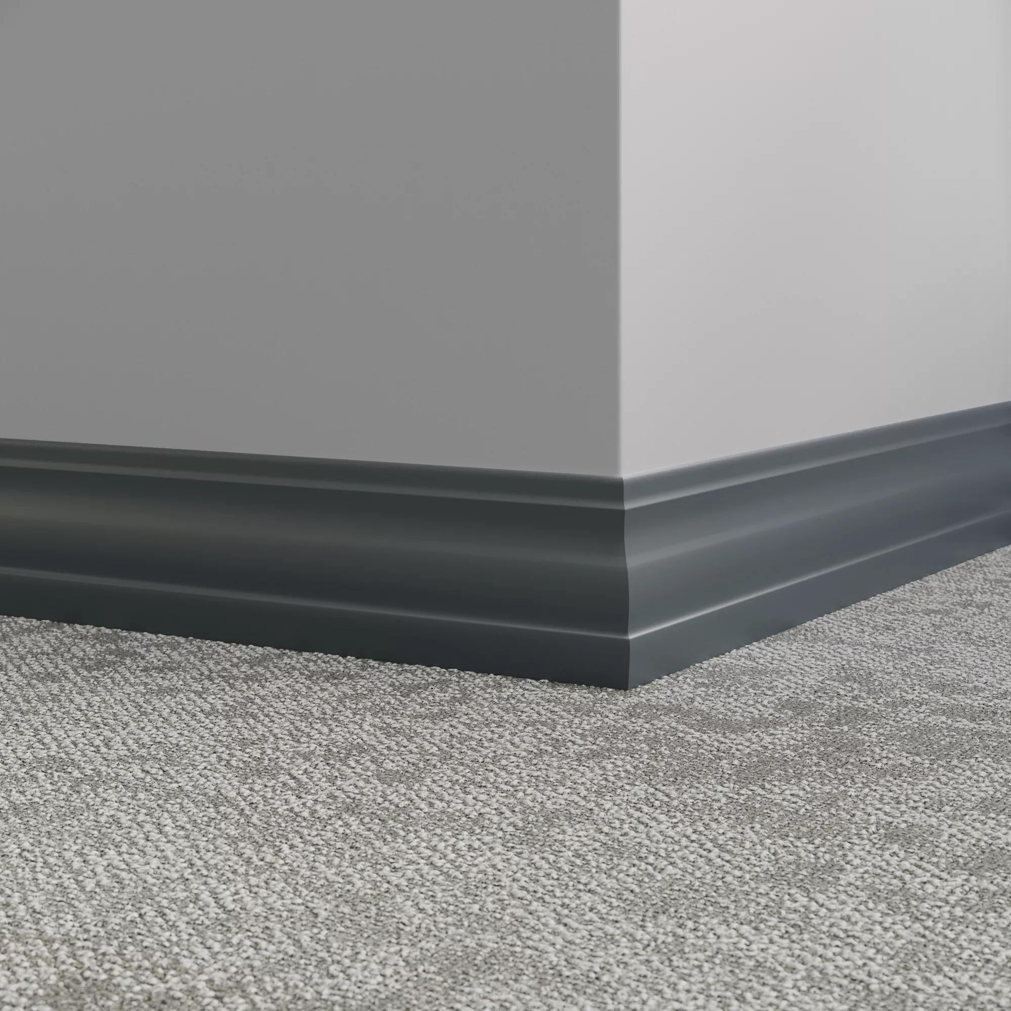 Tarkett / Johnsonite Millwork Delineate 4-1/4" 72 Harbour 4.25" x 8' by 3/8" (48 LF/box)