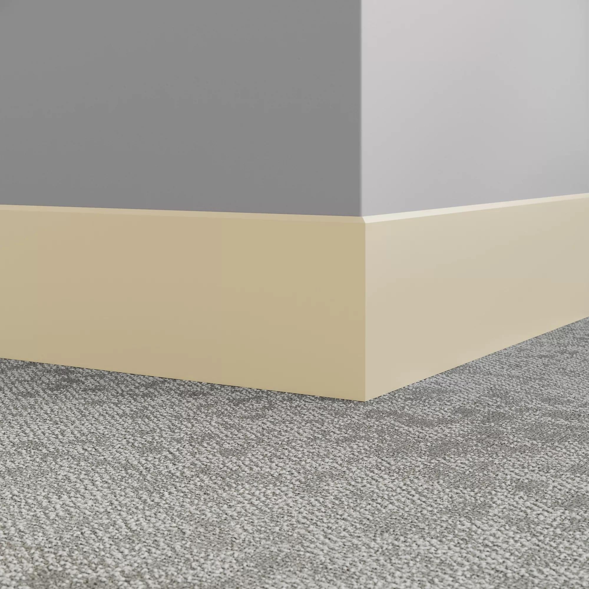 Tarkett / Johnsonite Millwork Exhibit 6" 79 Bone White 6" x 8' by 1/4"