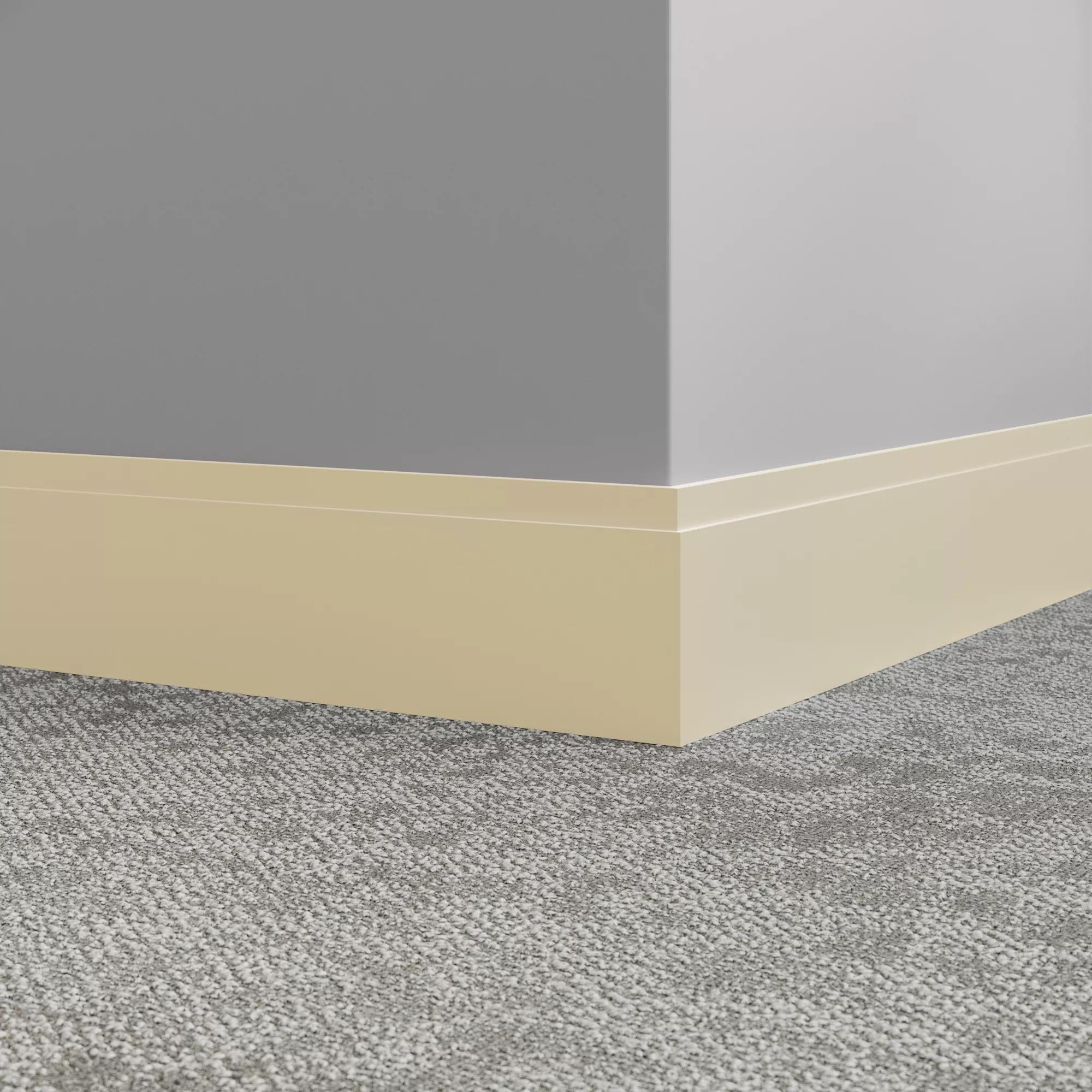 Tarkett / Johnsonite Millwork Equinox 4-1/2" 79 Bone White 4.5" x 8' by 3/8" (40 LF/box)