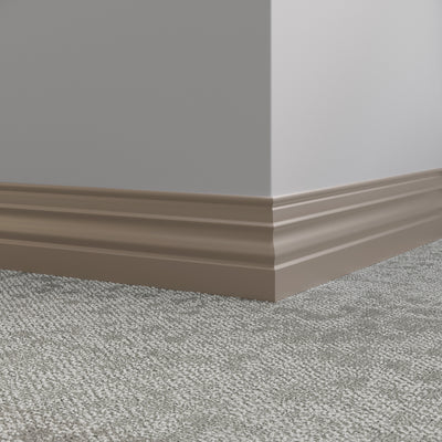 Tarkett / Johnsonite Millwork Diplomat 4-1/2" 80 Fawn 4.5" x 8' by 3/8" (48 LF/box)