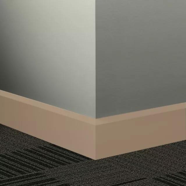 Tarkett / Johnsonite Millwork Oblique 3" TA1 Tannery 3" x 8' by 3/8" (56 LF/box)