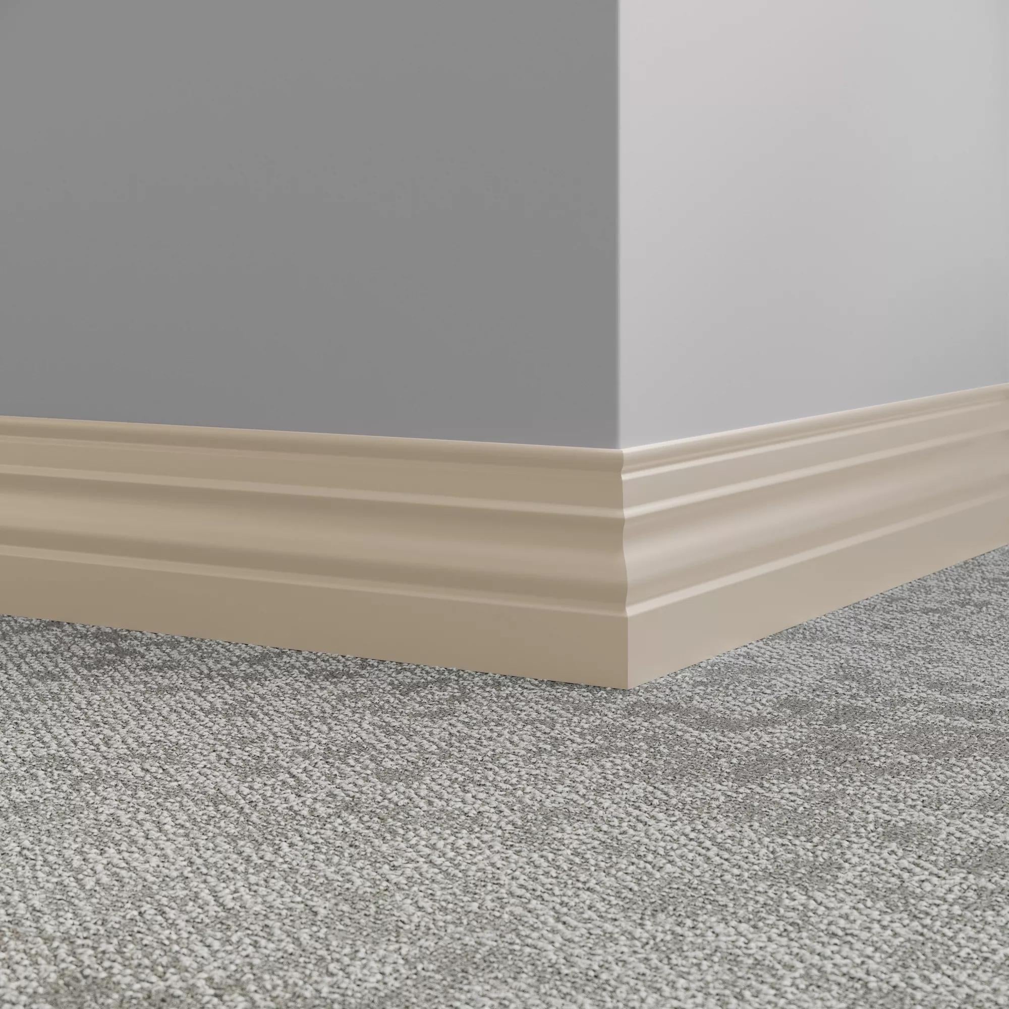 Tarkett / Johnsonite Millwork Diplomat 4-1/2" TA3 Castaway 4.5" x 8' by 3/8" (48 LF/box)
