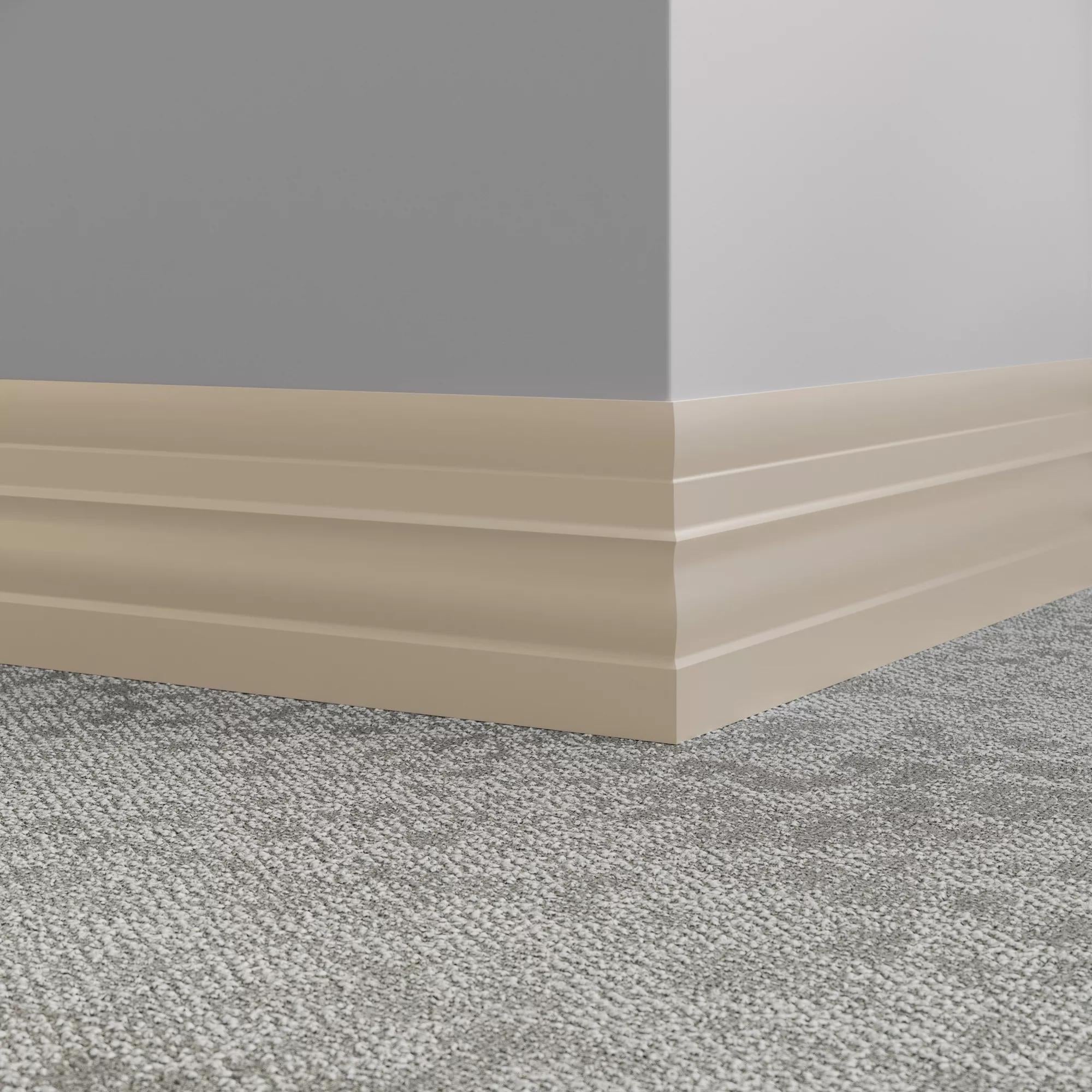 Tarkett / Johnsonite Millwork Attache 6" TA3 Castaway 6" x 8' by 1/4" (64 LF/box)
