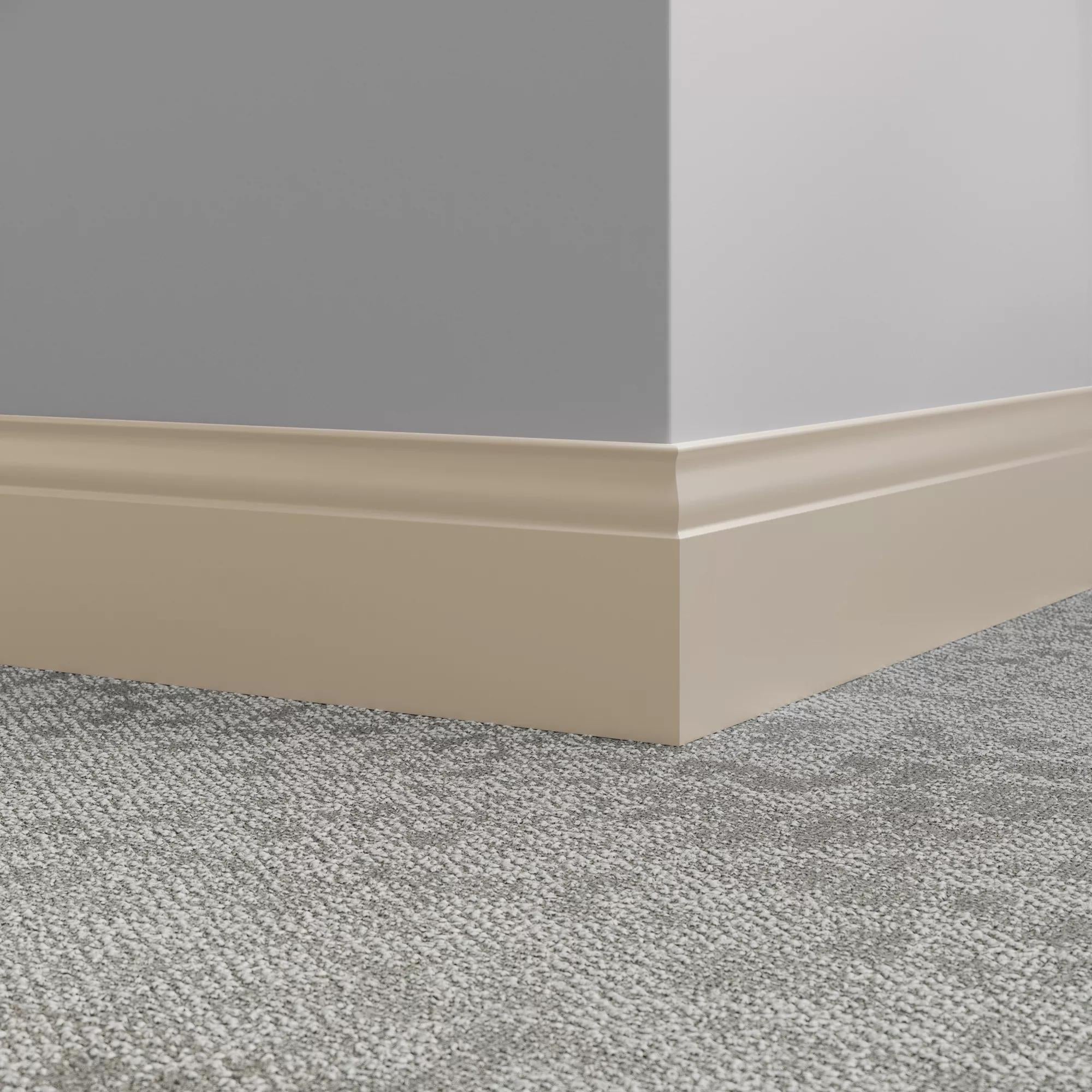 Tarkett / Johnsonite Millwork Inflection 5-1/4" TA3 Castaway 5.25" x 8' by 3/8" (48 LF/box)