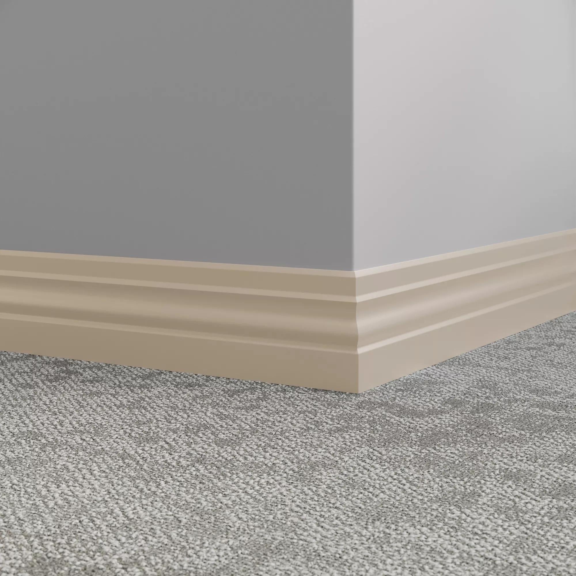 Tarkett / Johnsonite Millwork Ambassador 4" TA3 Castaway 4" x 8' by 3/8" (48 LF/box)