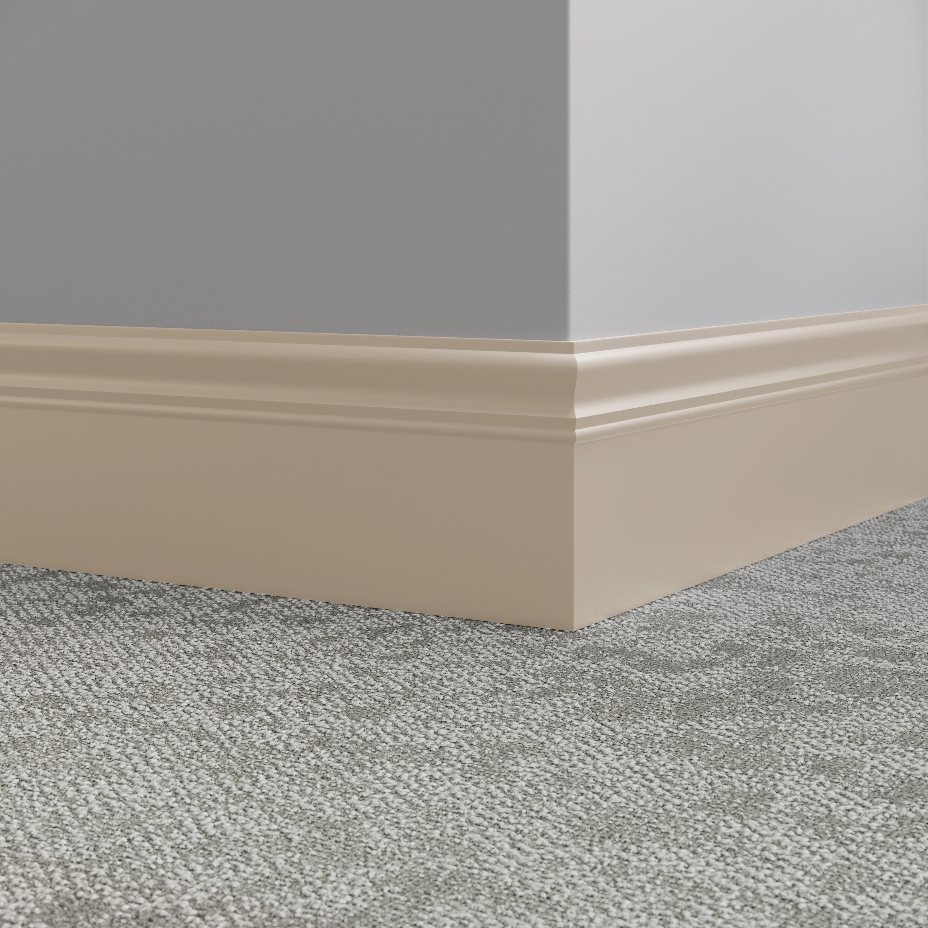Tarkett / Johnsonite Millwork Monarch 6" TA3 Castaway 6" x 8' by 3/16" (48 LF/box)